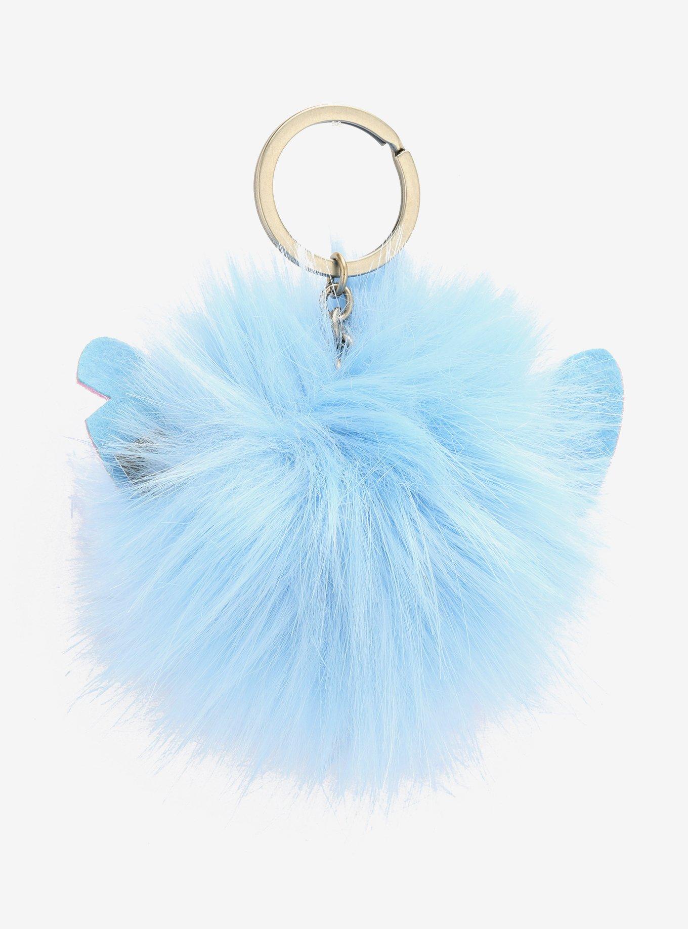 Disney Lilo & Stitch Stitch Puff Ball Key Chain, , alternate