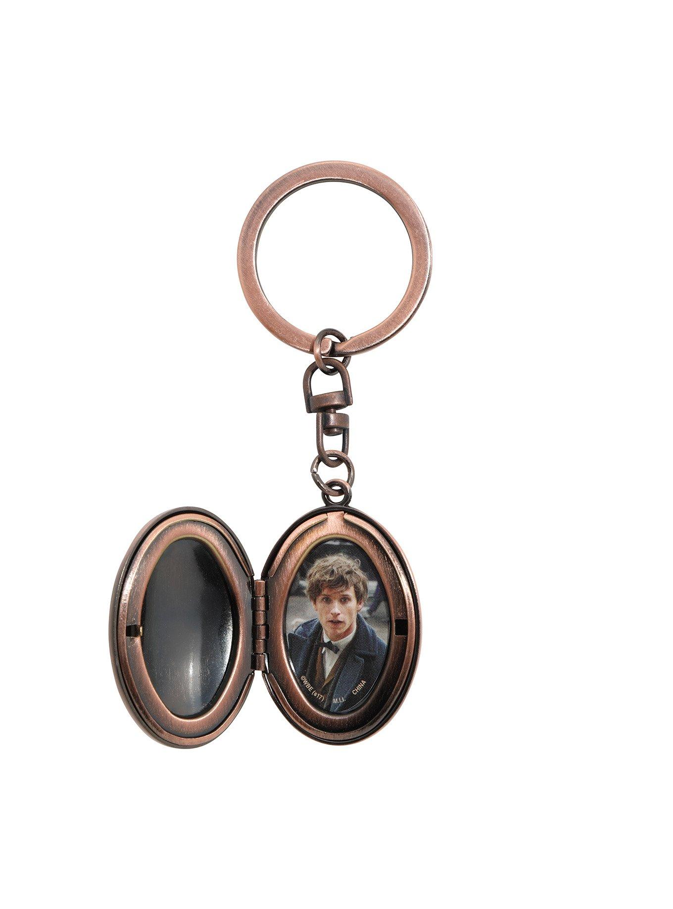 Fantastic Beasts And Where To Find Them Newt Scamander Locket Key Chain, , alternate