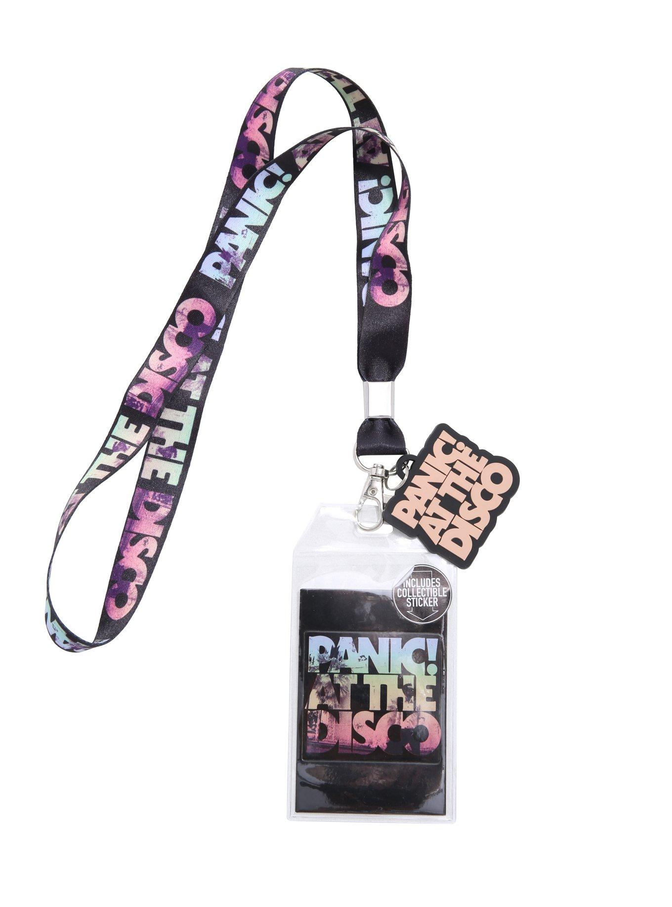 Panic! At The Disco Faded Logo Lanyard, , alternate