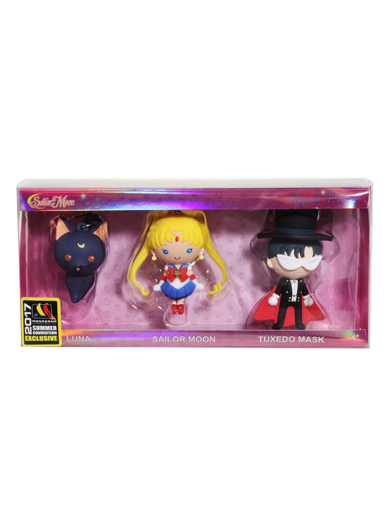Sailor Moon Luna, Sailor Moon & Tuxedo Mask Key Chain Set 2017 Summer Convention Exclusive, , alternate