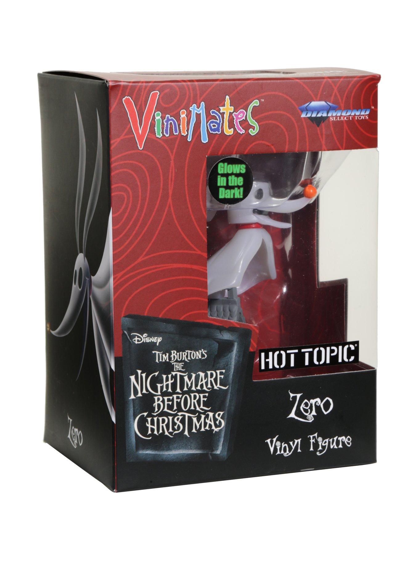 The Nightmare Before Christmas Vinimates Zero Glow-In-The-Dark Vinyl Figure Hot Topic Exclusive, , alternate