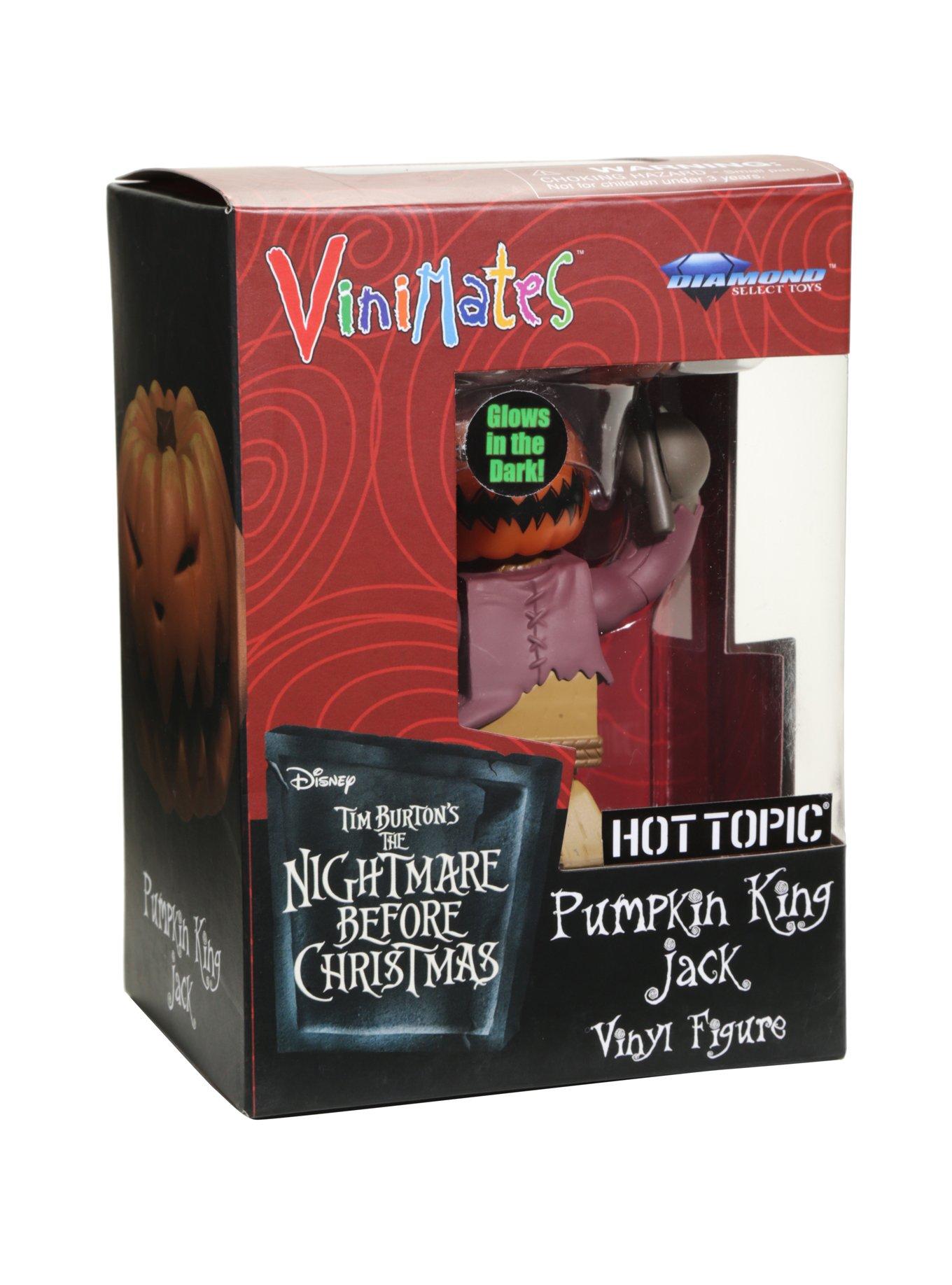 The Nightmare Before Christmas Vinimates Pumpkin King Jack Vinyl Figure Hot Topic Exclusive, , alternate