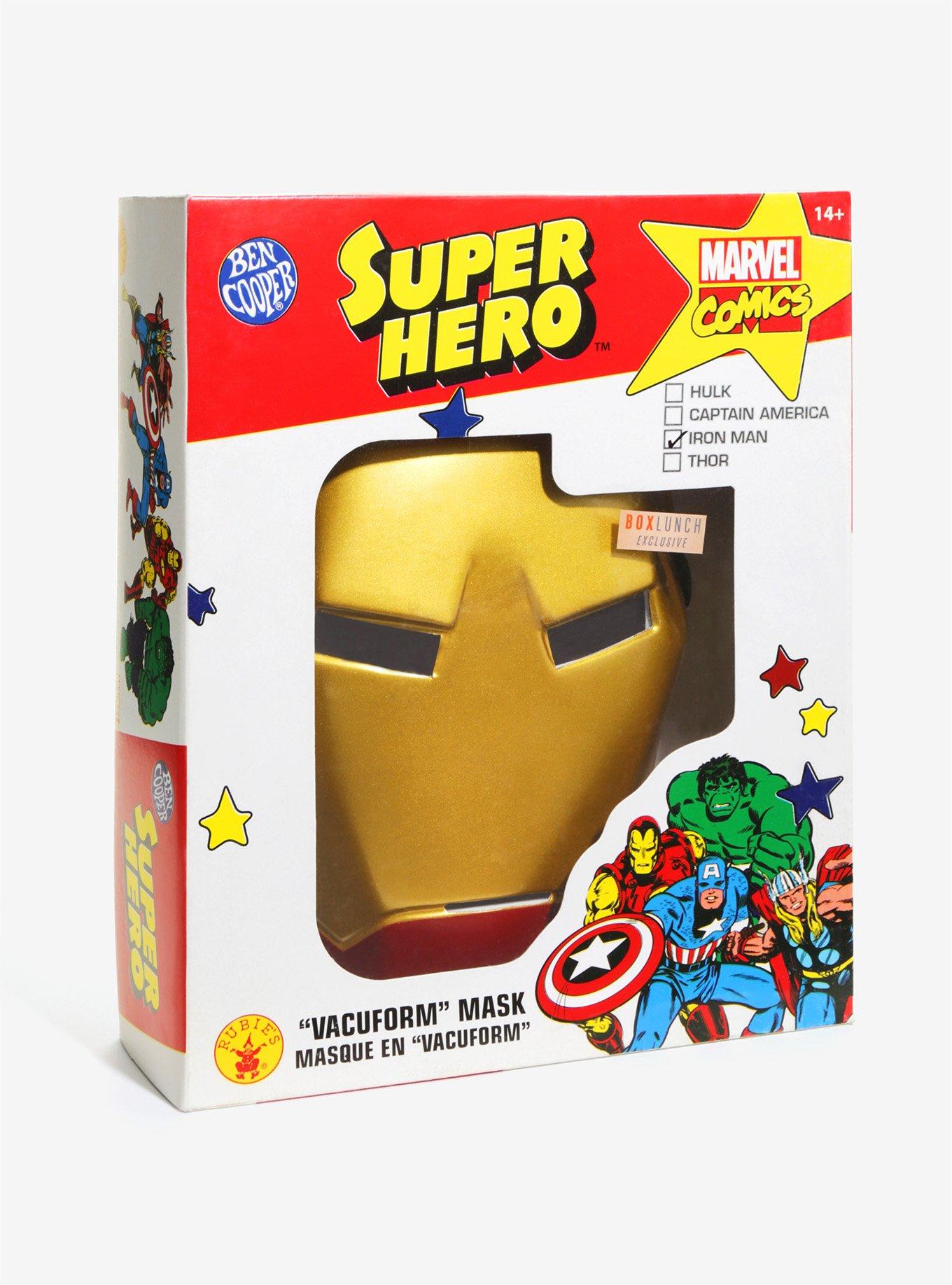 Ben Cooper Marvel Iron Man Vacuform Mask - BoxLunch Exclusive, , alternate