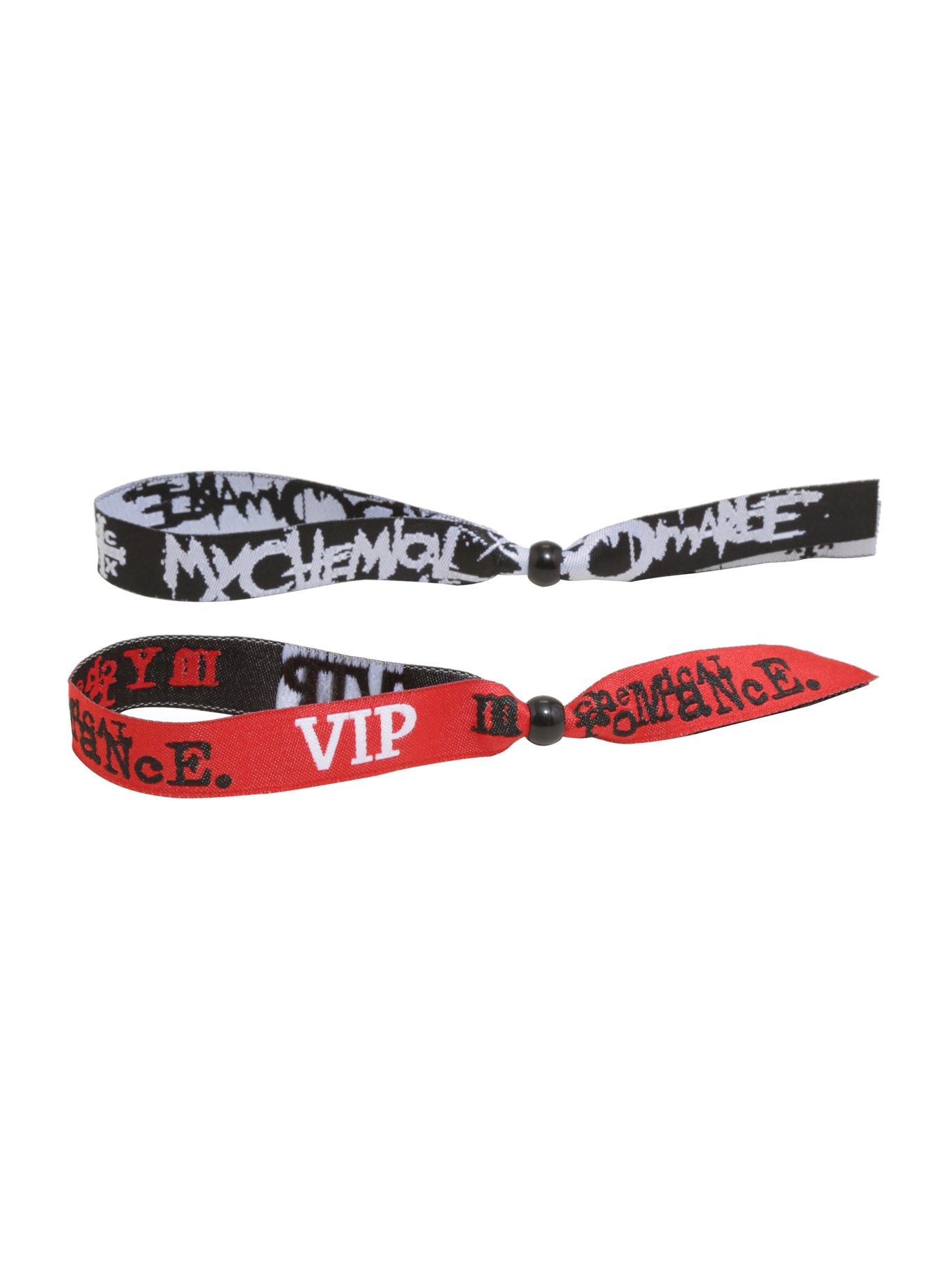 My Chemical Romance Fabric Festival Wristband Set, , alternate