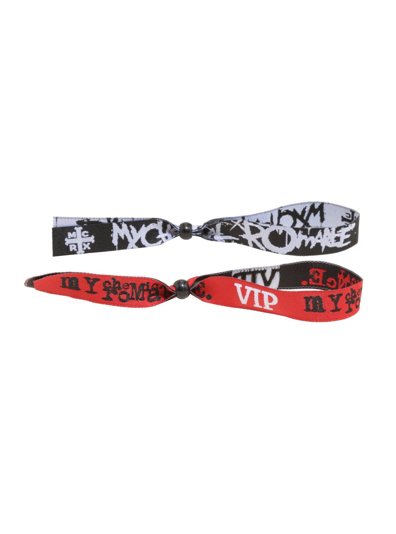 My Chemical Romance Fabric Festival Wristband Set, , alternate