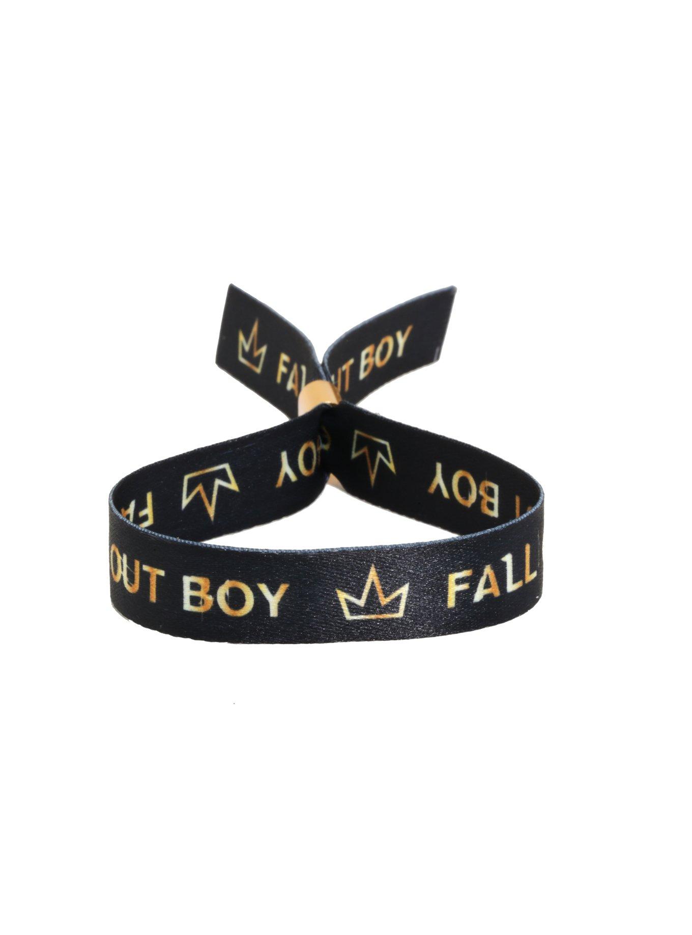 Fall Out Boy Fabric Wristband, , alternate
