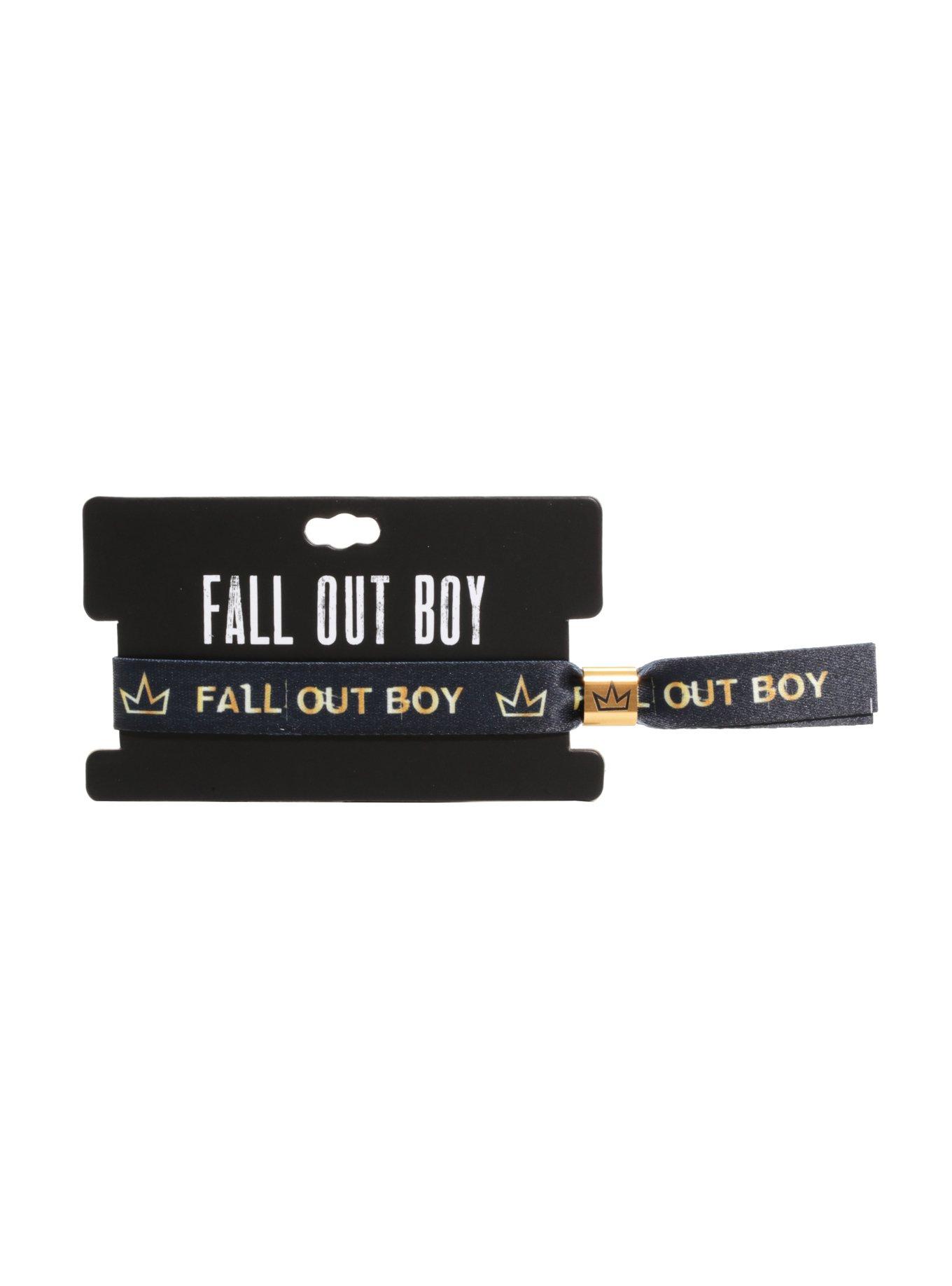 Fall Out Boy Fabric Wristband, , alternate