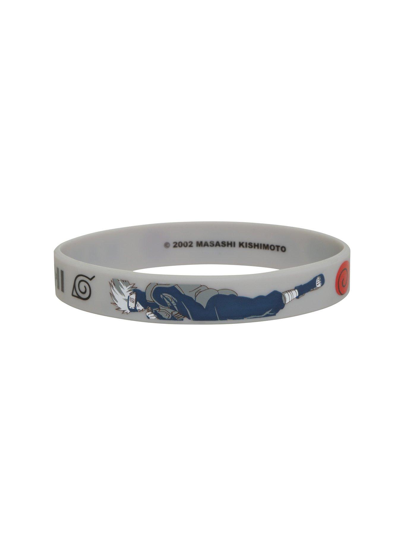 Naruto Shippuden Kakashi Rubber Bracelet, , alternate