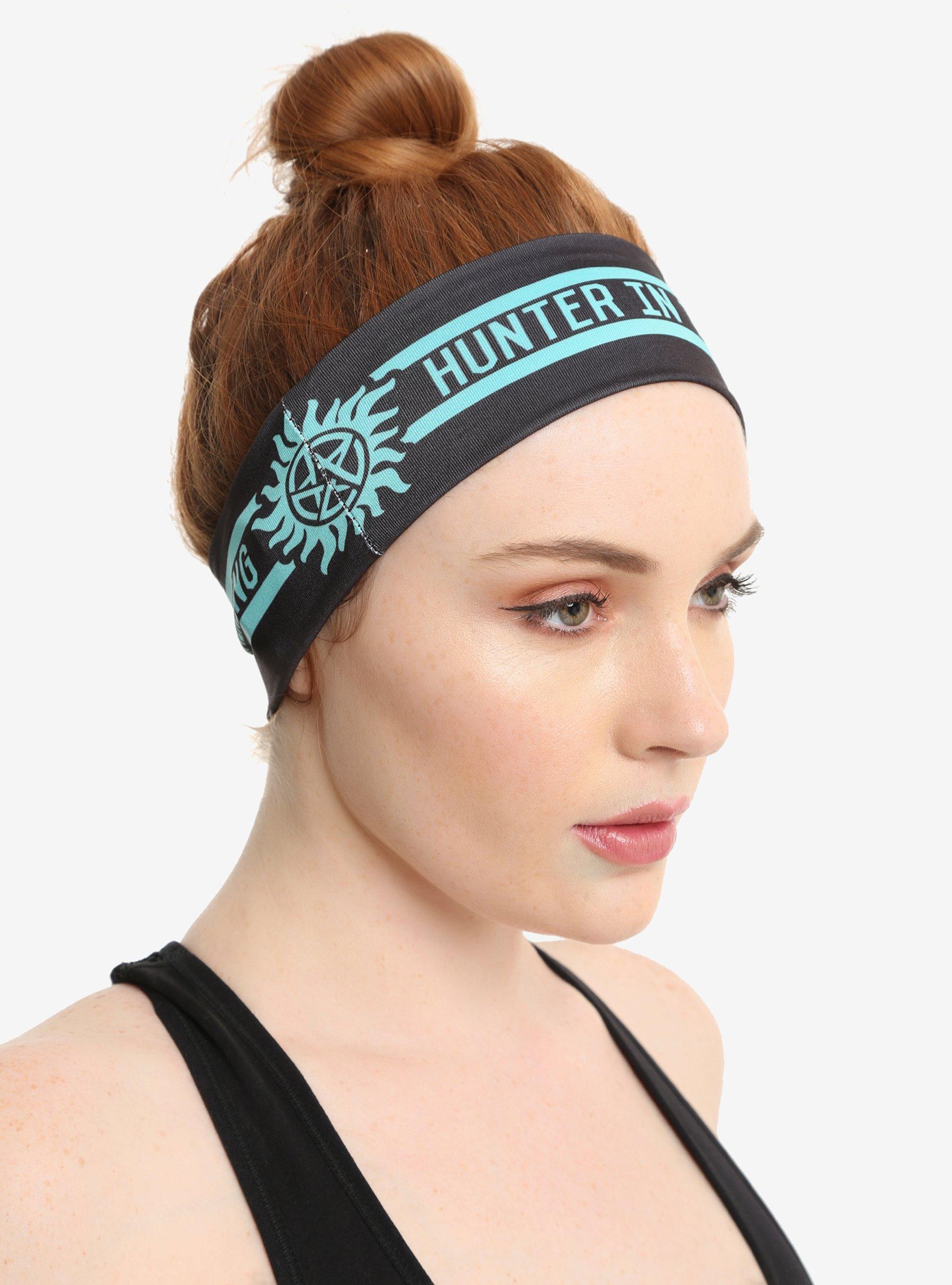 Supernatural Hunter In Training Active Headband, , alternate