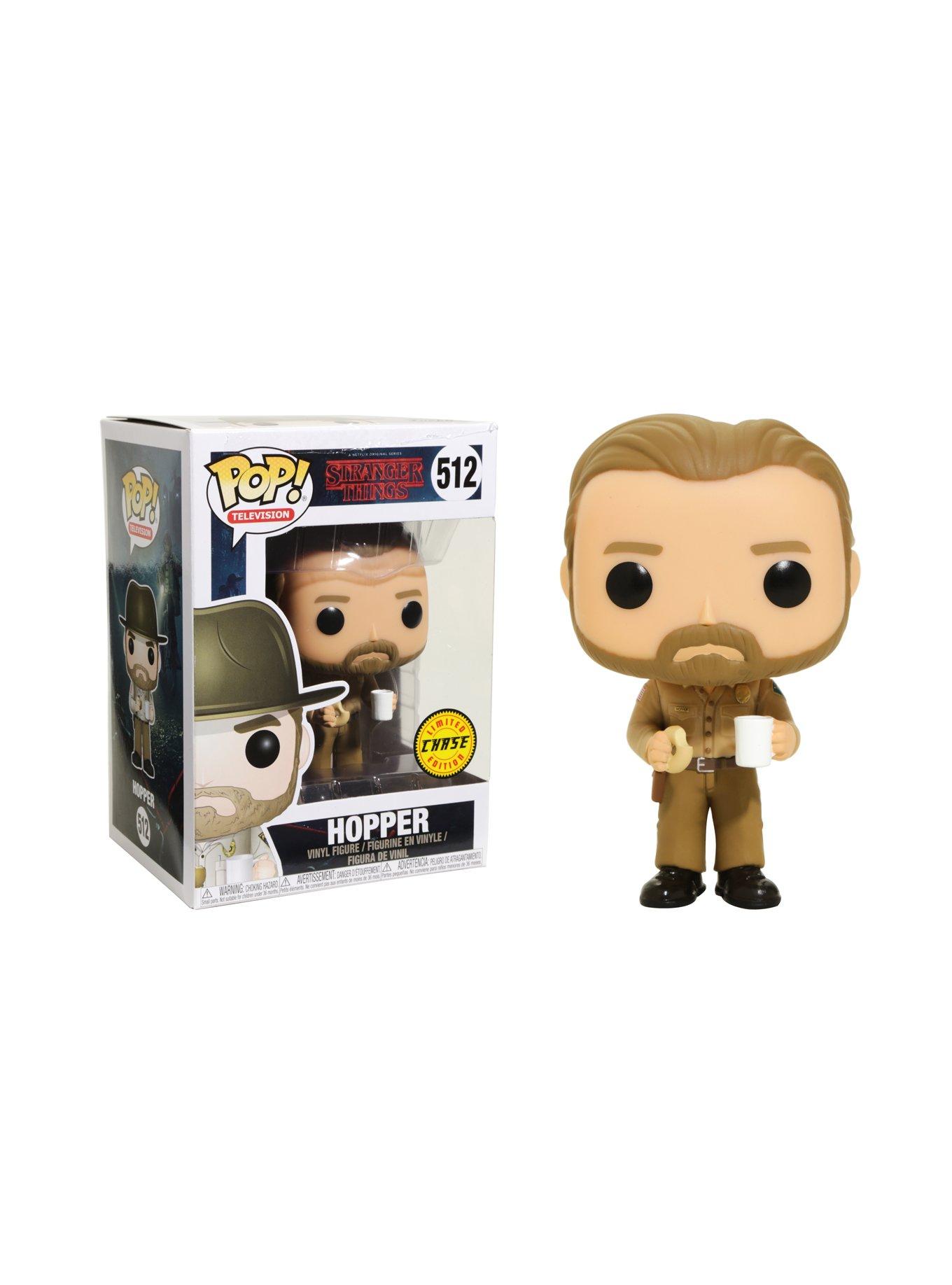 Funko Stranger Things Pop! Television Hopper Vinyl Figure, , alternate