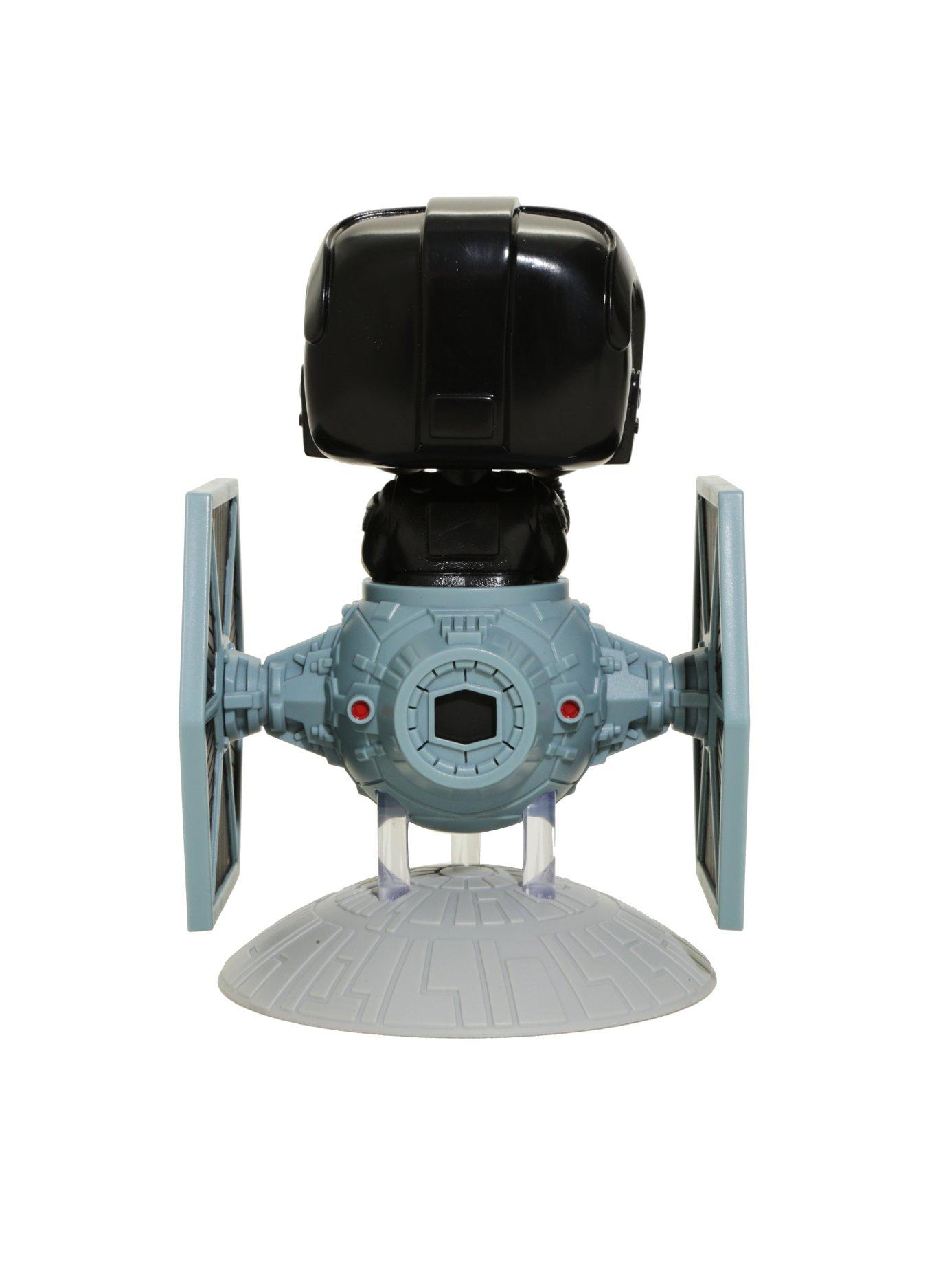 Funko Star Wars Deluxe Pop! Tie Fighter Pilot With Tie Fighter Vinyl Bobble-Head, , alternate