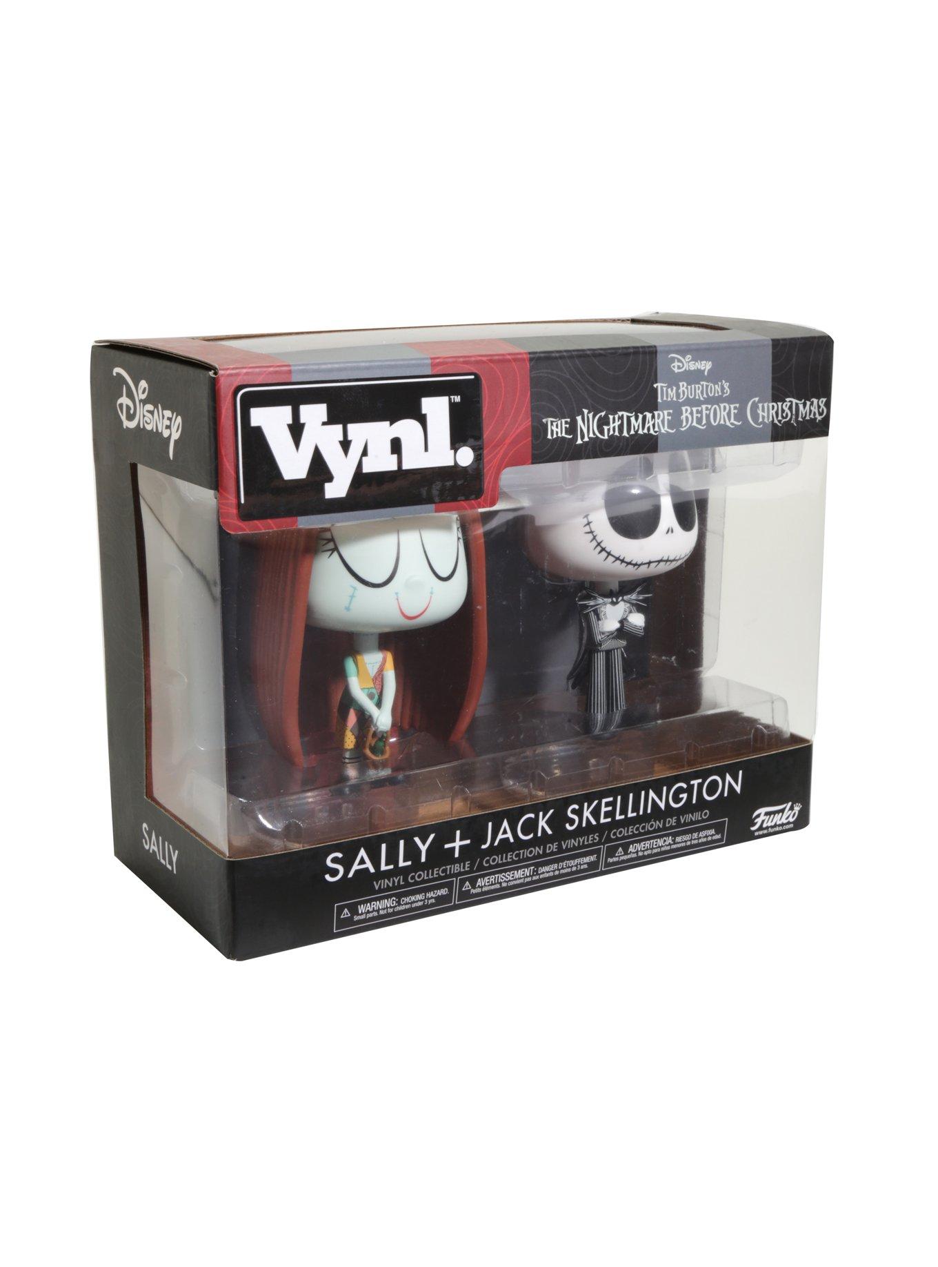 Funko The Nightmare Before Christmas Vynl. Sally & Jack Skellington Vinyl Figures, , alternate