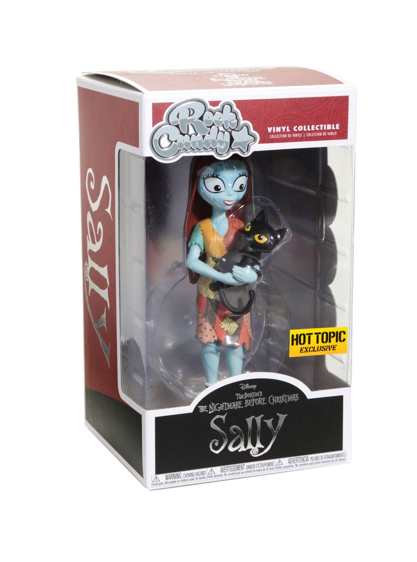 Funko The Nightmare Before Christmas Rock Candy Sally Vinyl Figure Hot Topic Exclusive, , alternate