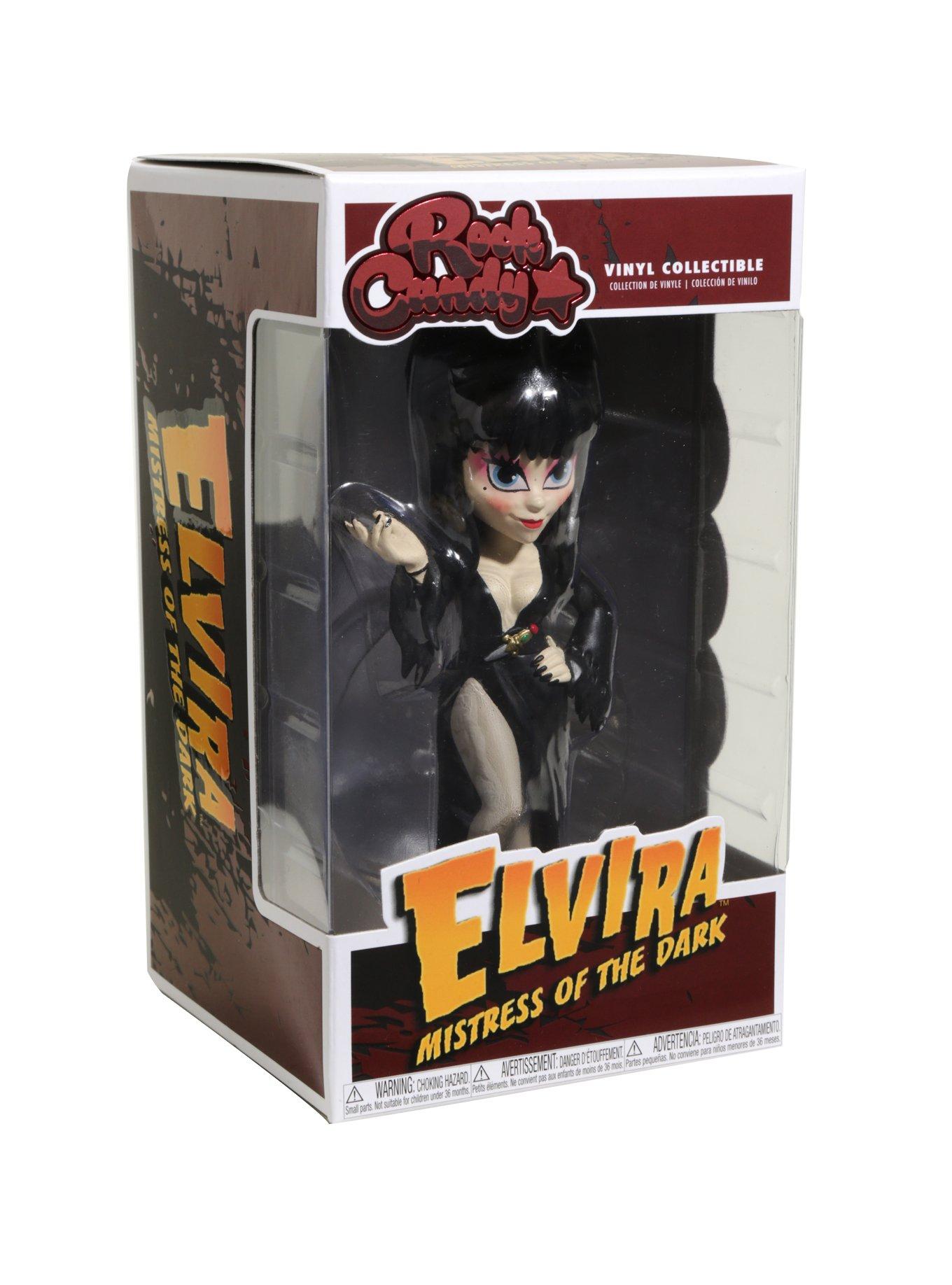 Funko Rock Candy Elvira, Mistress Of The Dark Vinyl Figure, , alternate