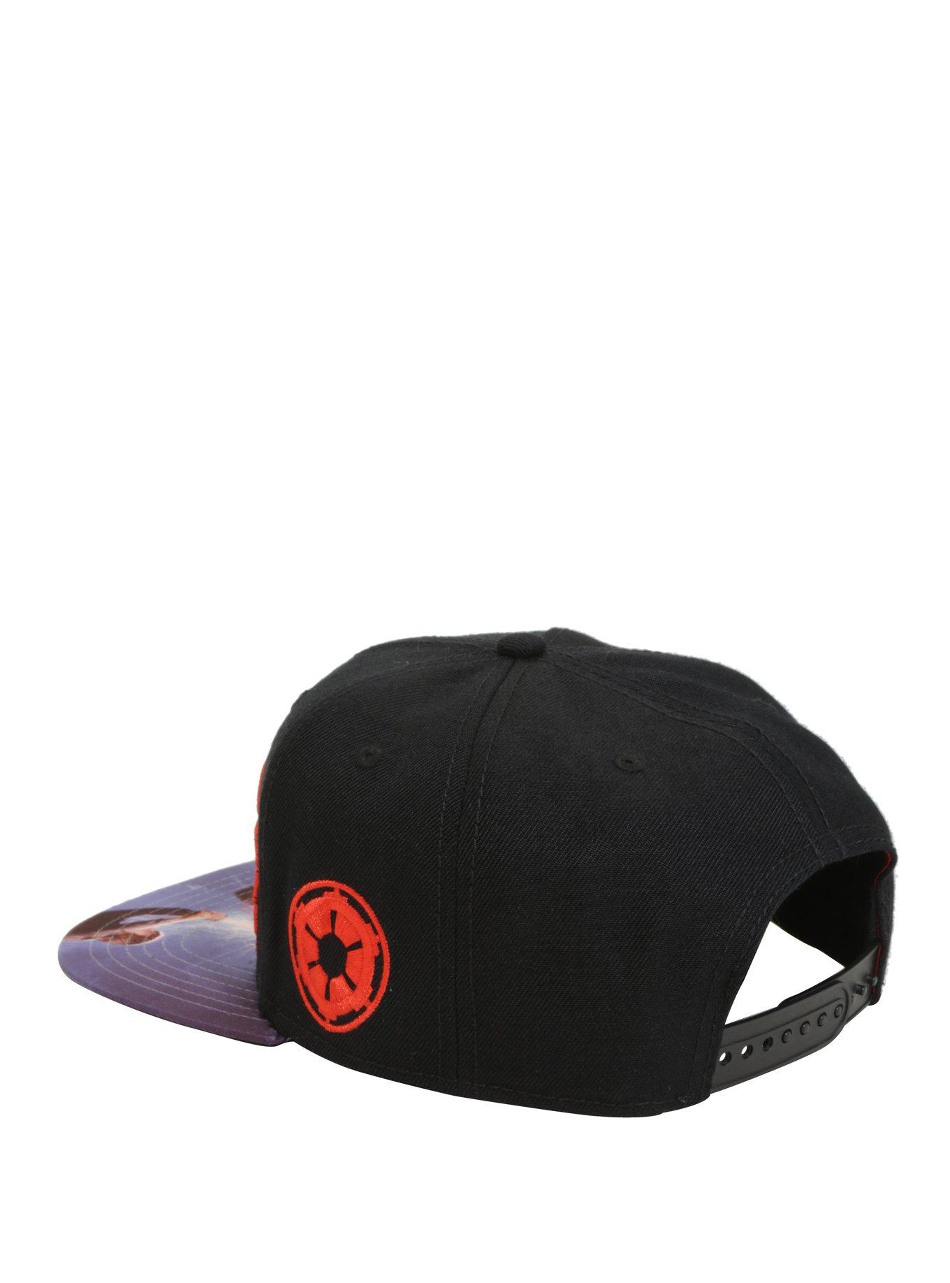 Star Wars Vader & Luke Empire Strikes Back Snapback Hat, , alternate