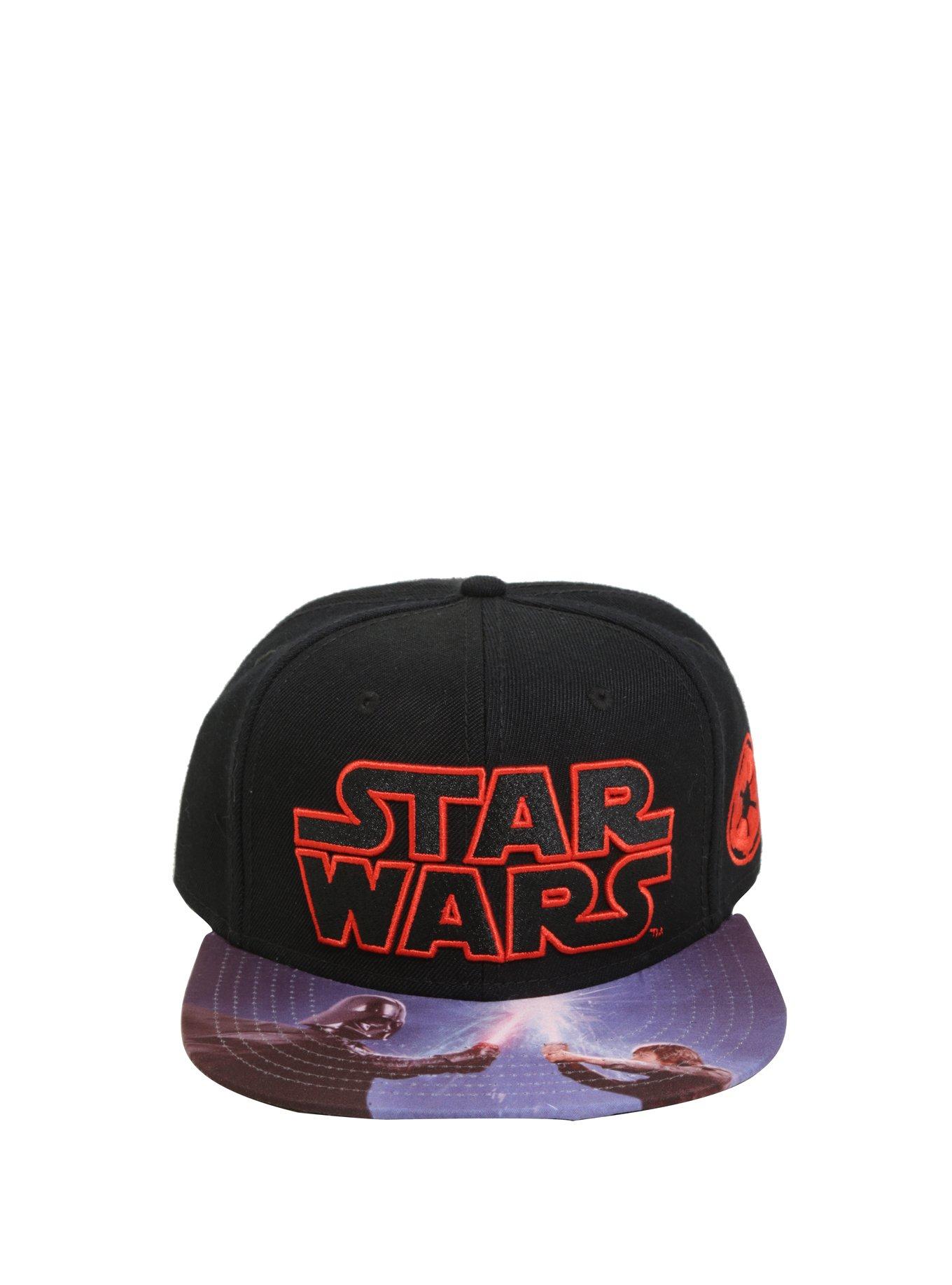 Star Wars Vader & Luke Empire Strikes Back Snapback Hat, , alternate