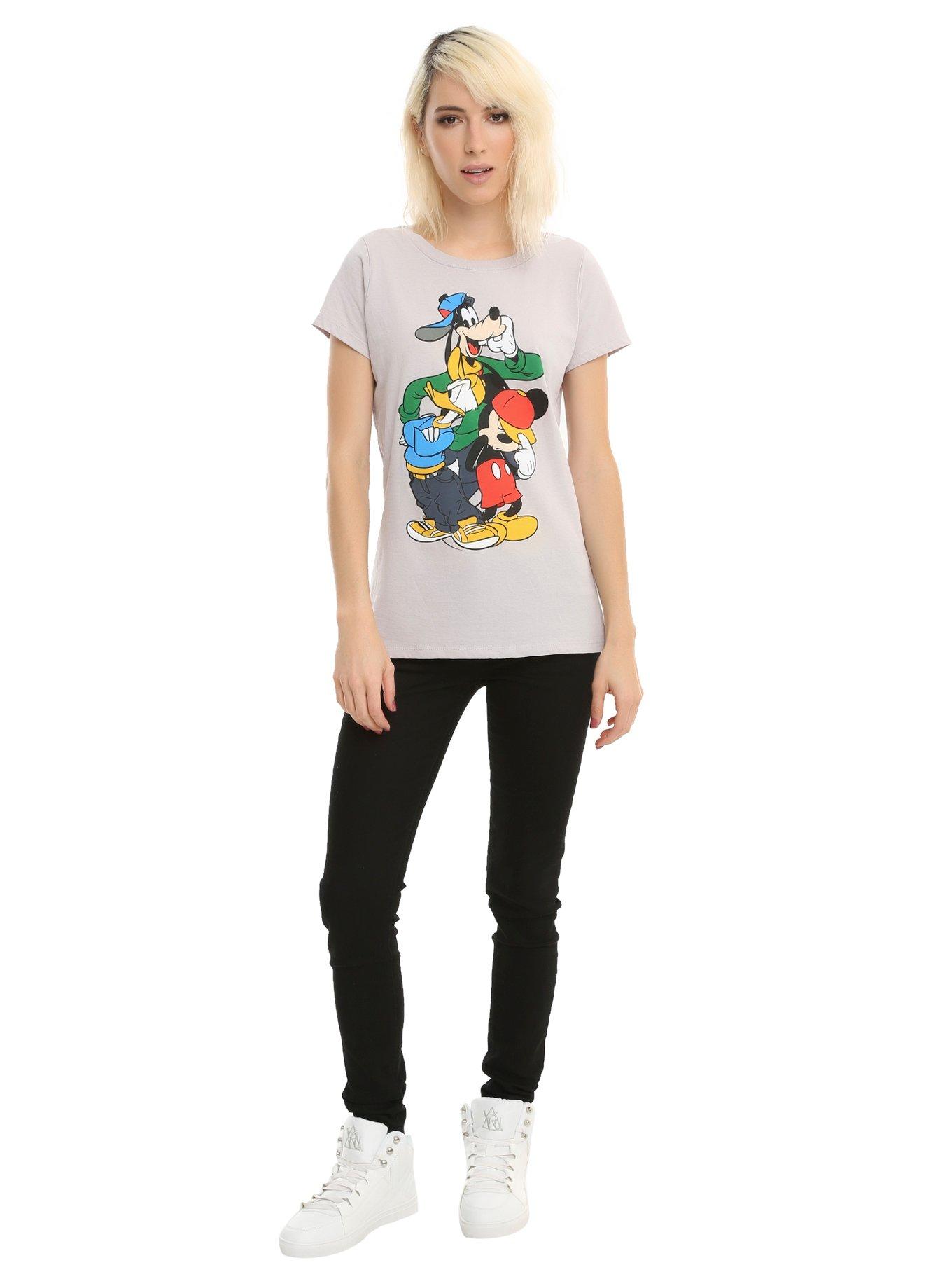 Disney Mickey Donald & Goofy Hip Hop Girls T-Shirt, , alternate