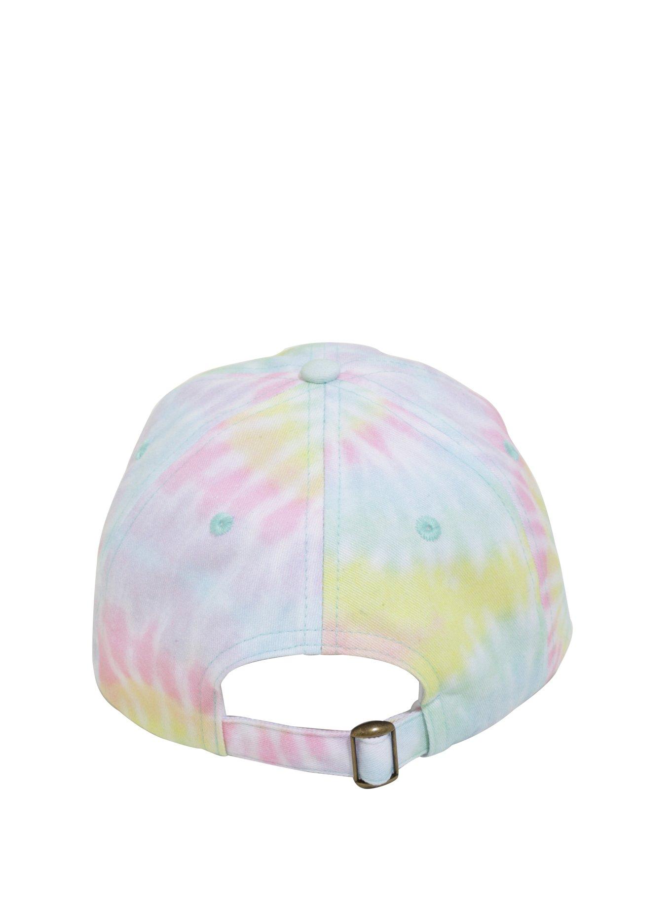 Stay Weird Pastel Tie-Dye Dad Cap, , alternate