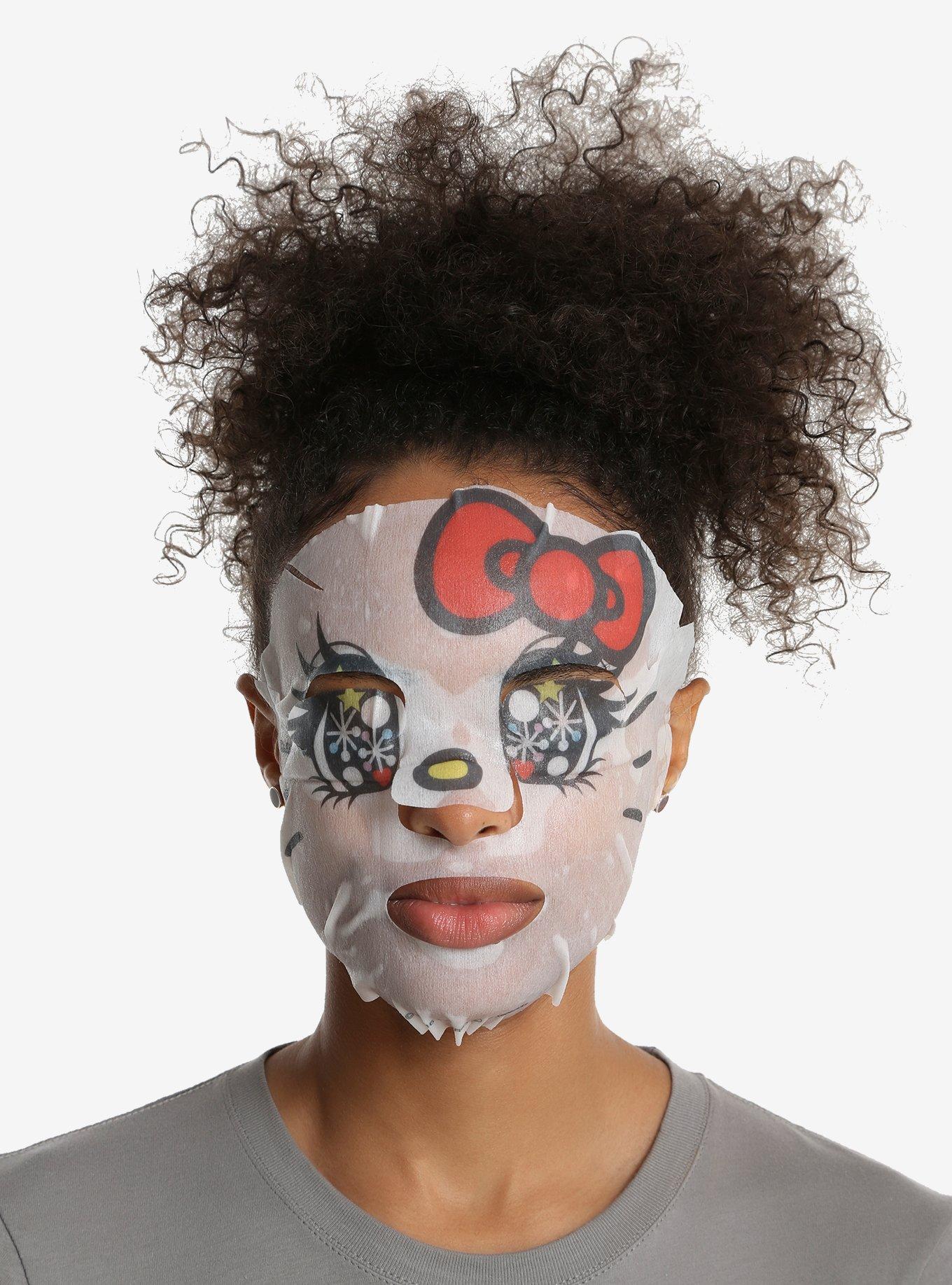 Sanrio Hello Kitty Kawaii Narikiri Face Mask, , alternate
