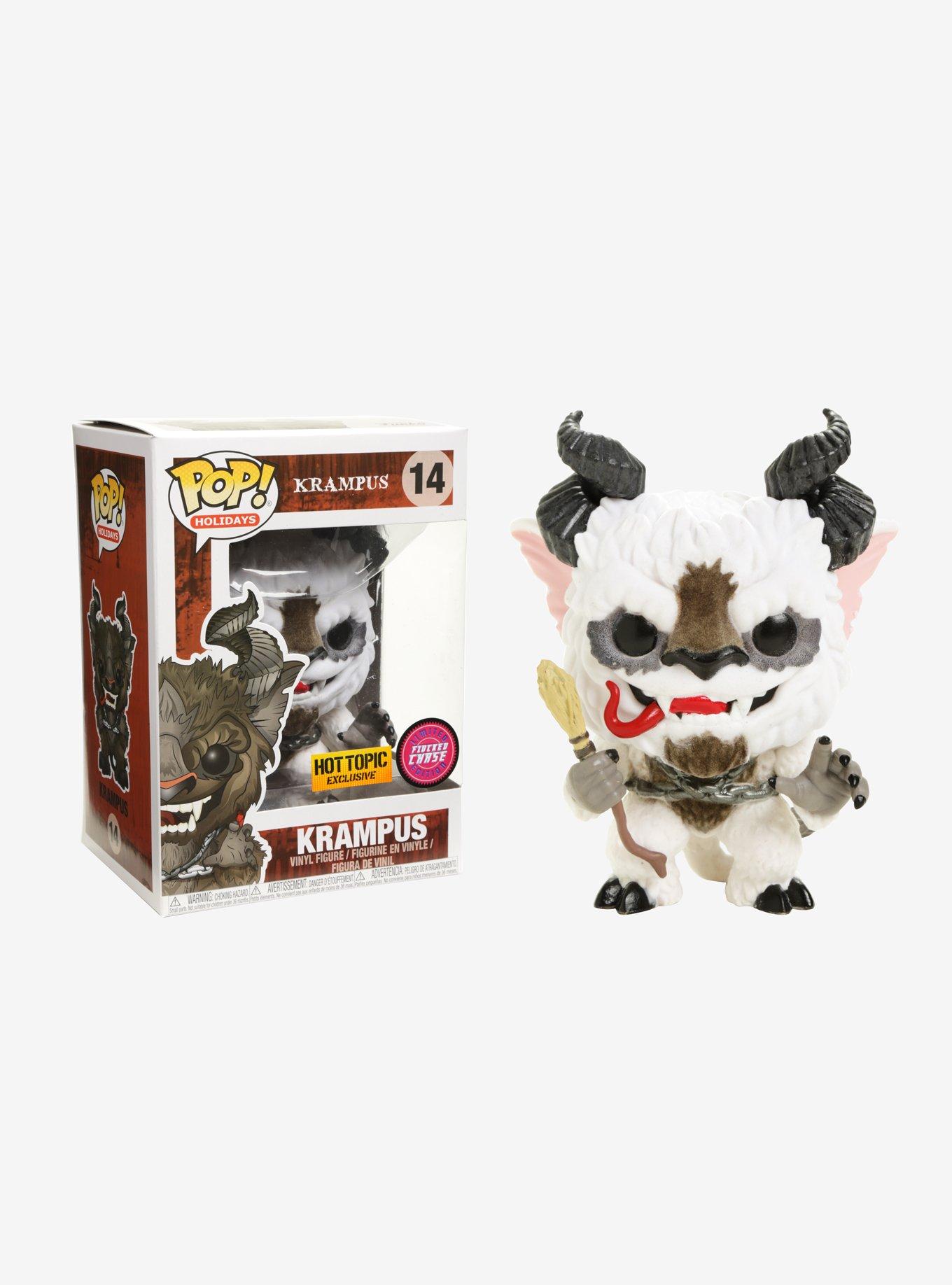 Funko Krampus (Flocked) Pop! Holidays Vinyl Figure Hot Topic Exclusive, , alternate