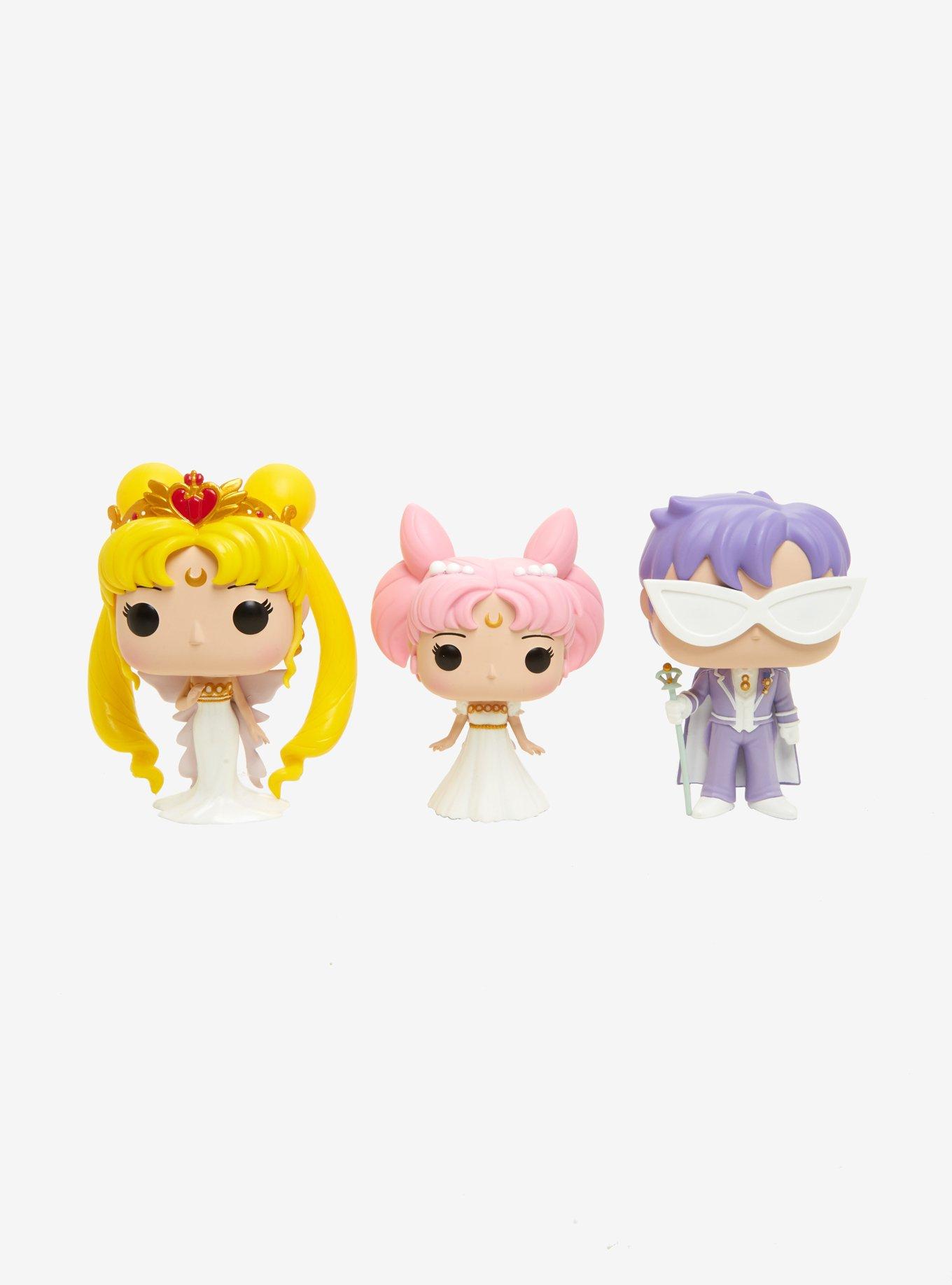 Funko Sailor Moon Pop! Animation Neo Queen Serenity, Small Lady & King Endymion Vinyl Figure Set Hot Topic Exclusive, , alternate