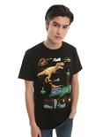 Jurassic Park 8-Bit Adventure T-Shirt, , alternate