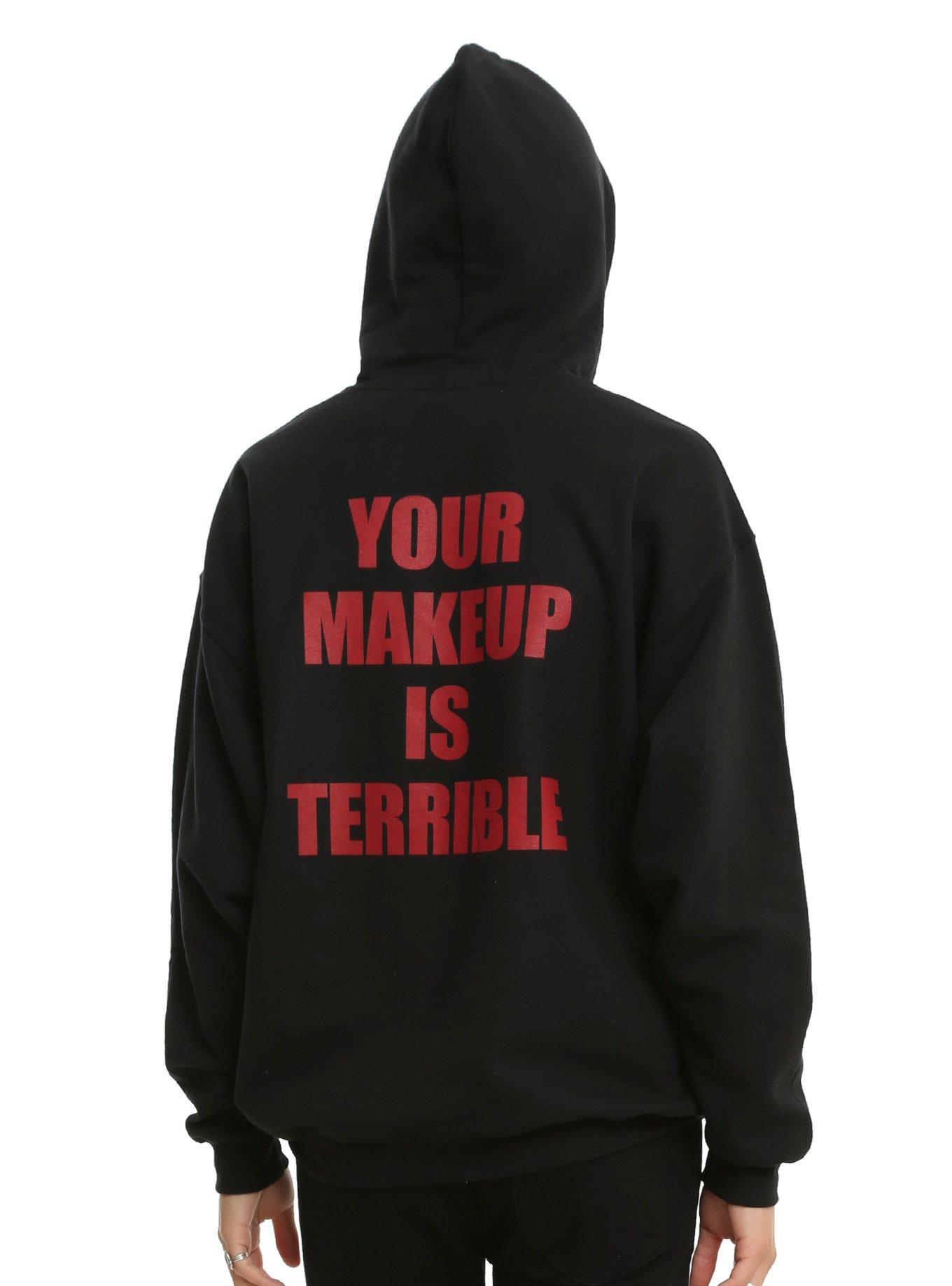 Drag Queen Merch Alaska Your Makeup Is Terrible Hoodie, , alternate