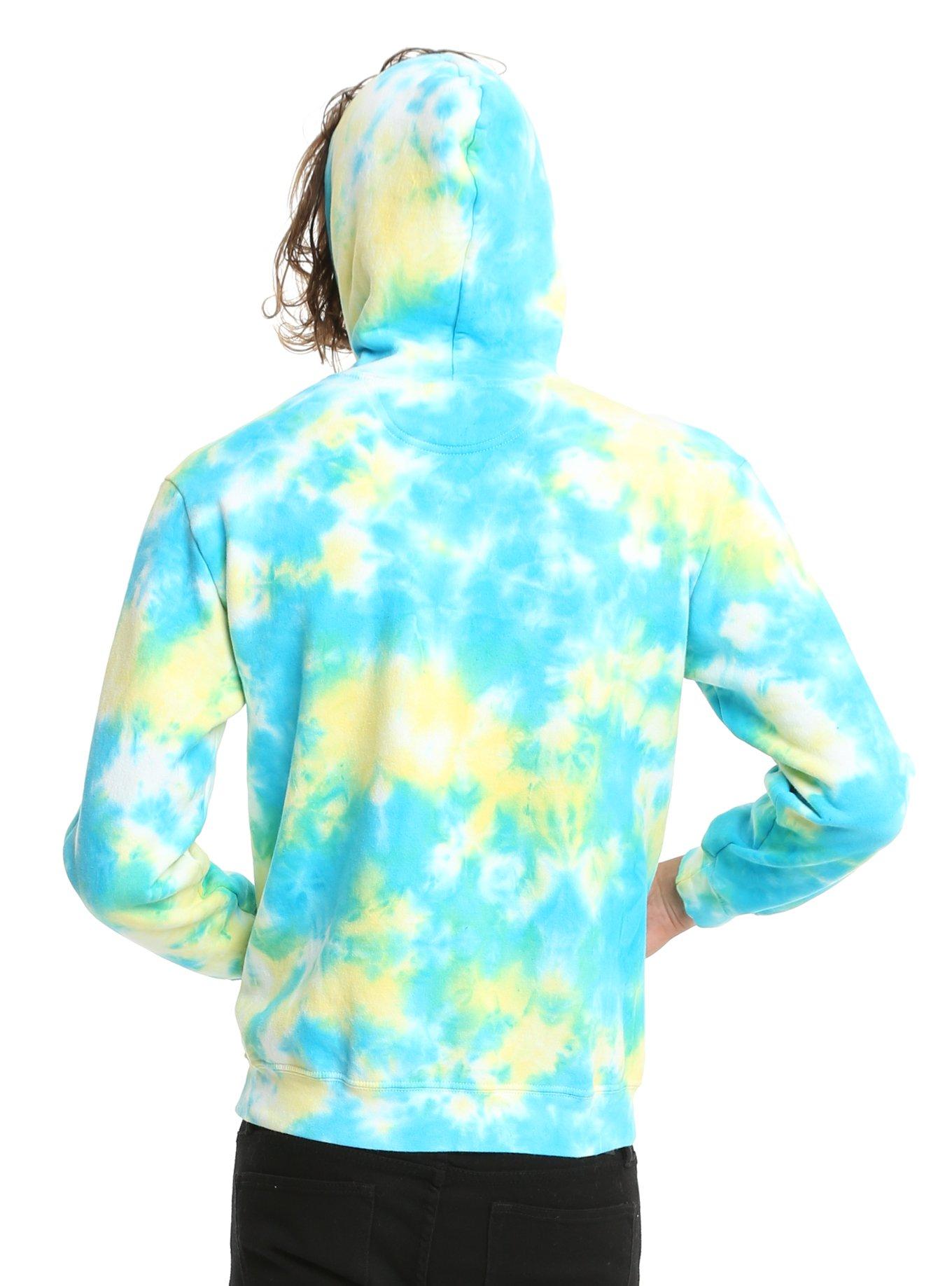 Strange Alien Tie Dye Hoodie, , alternate