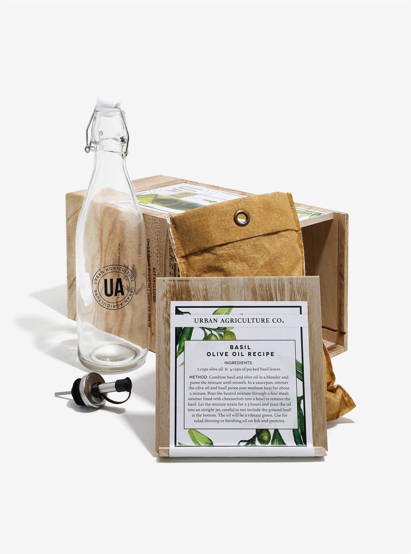 Urban Agriculture Basil Infused Olive Oil Kit, , alternate