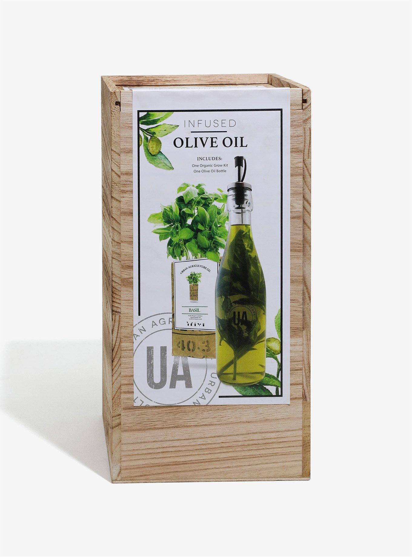 Urban Agriculture Basil Infused Olive Oil Kit, , alternate