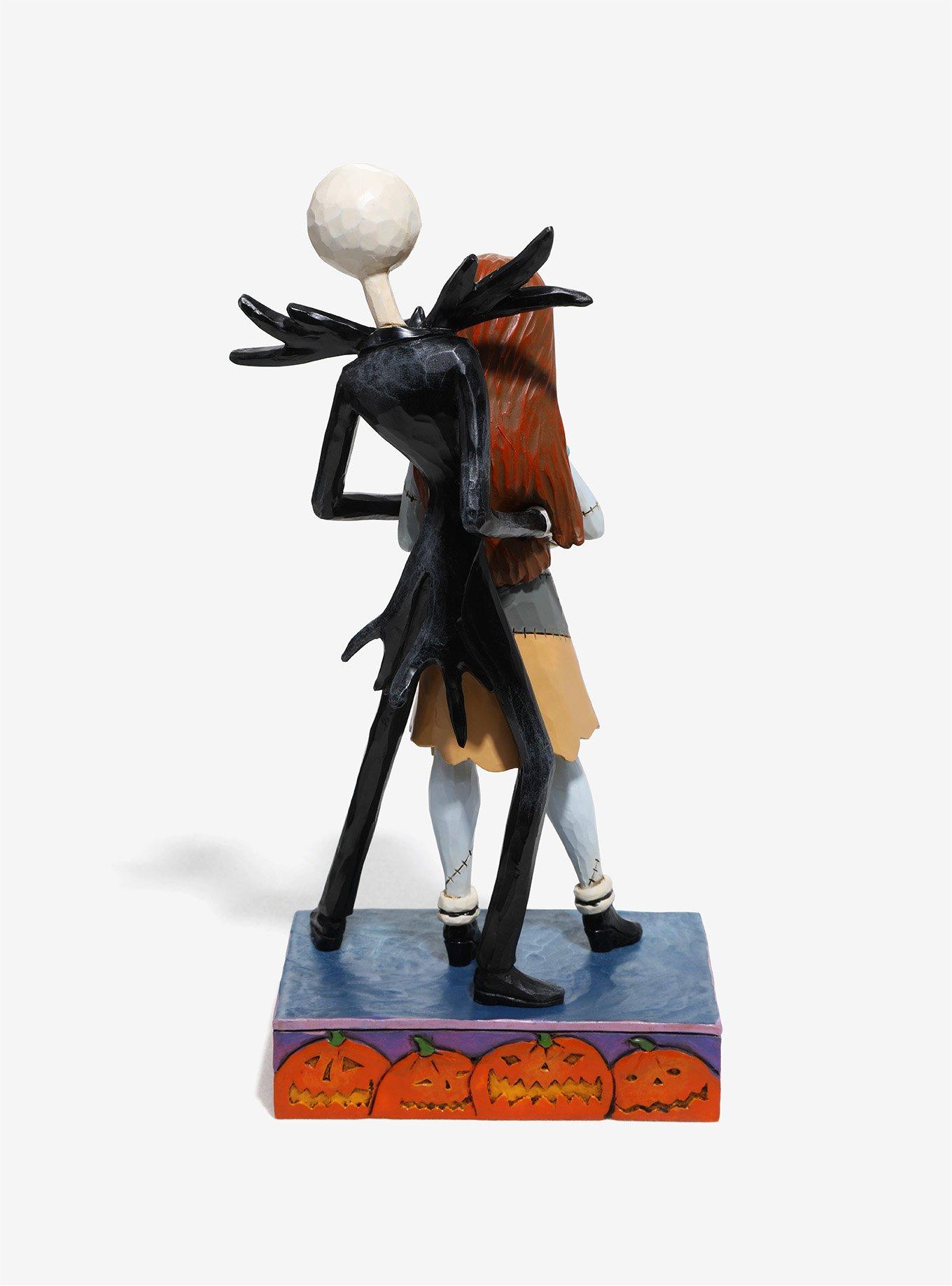 The Nightmare Before Christmas Jack And Sally Embrace Resin Figure, , alternate