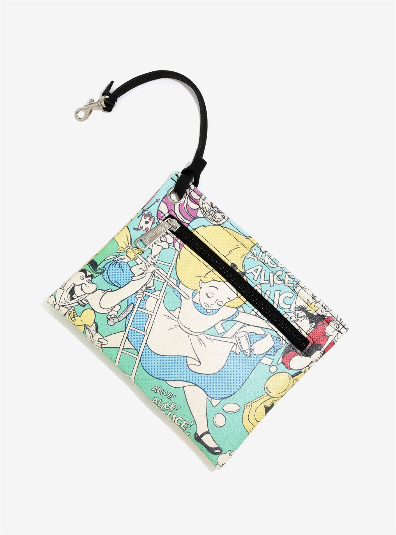 Loungefly Disney Alice In Wonderland Pop Art Falling Tote, , alternate