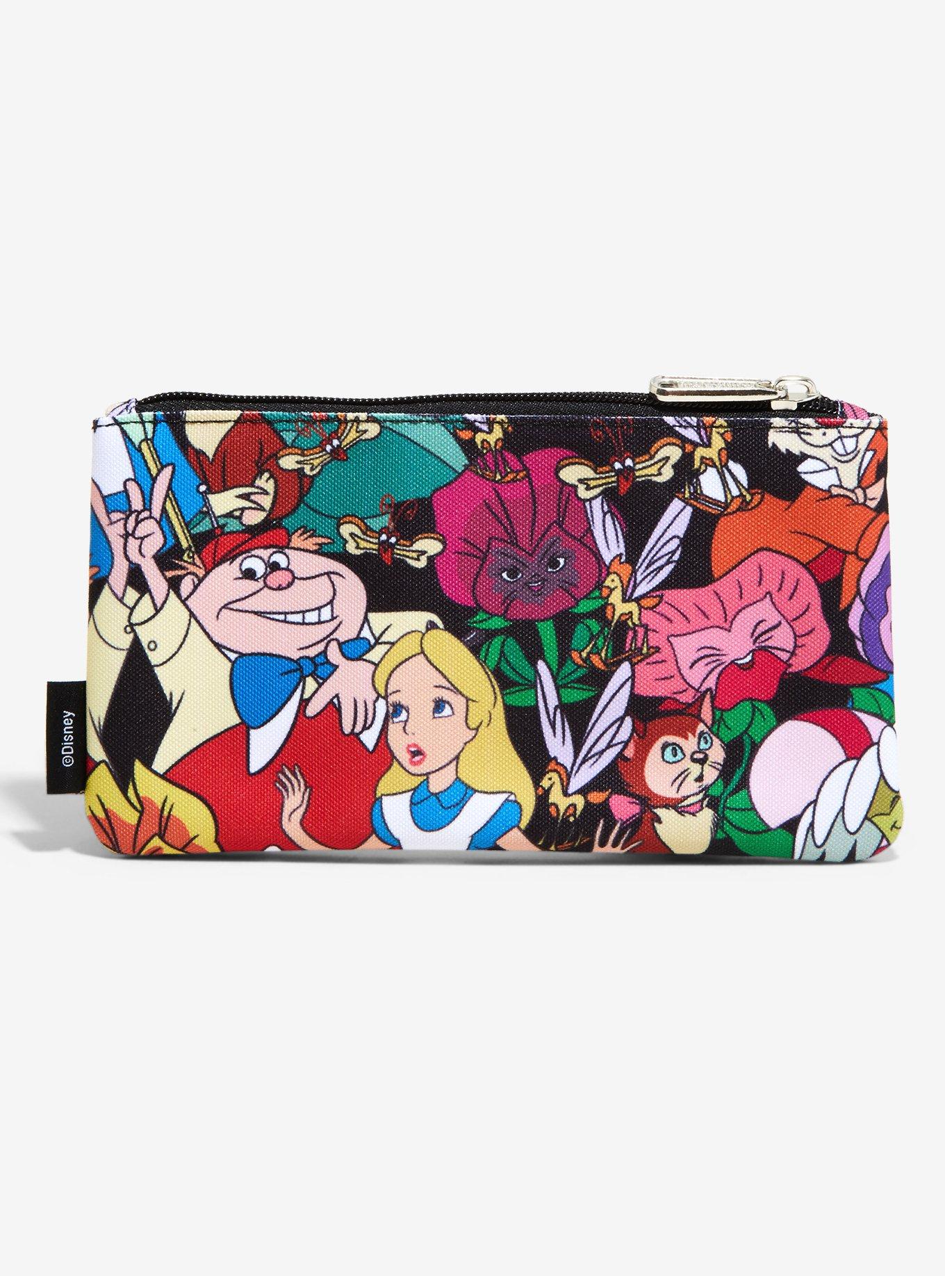Loungefly Disney Alice In Wonderland Print Pencil Case, , hi-res