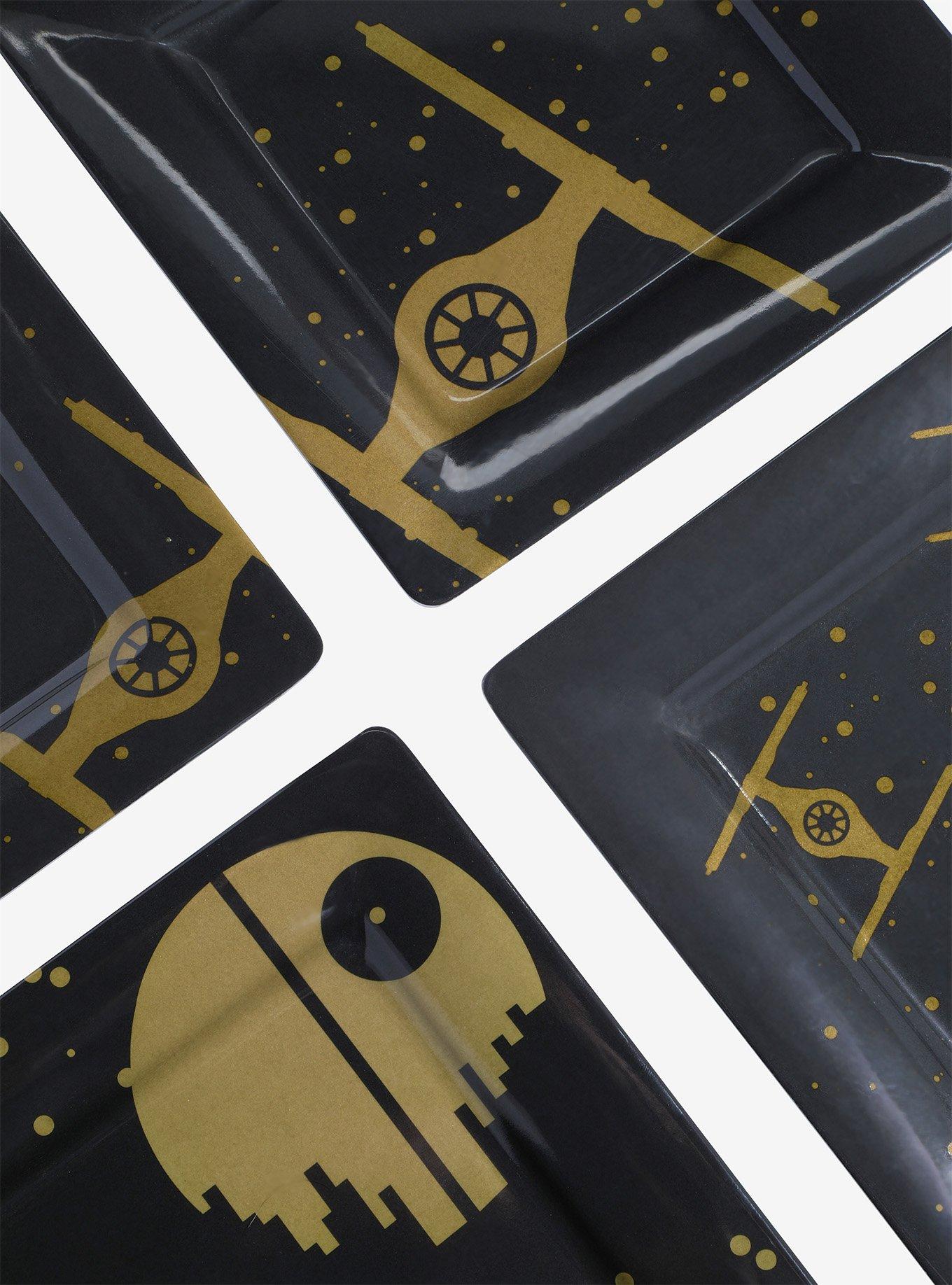 Star Wars Black & Gold Empire Plate Set, , alternate