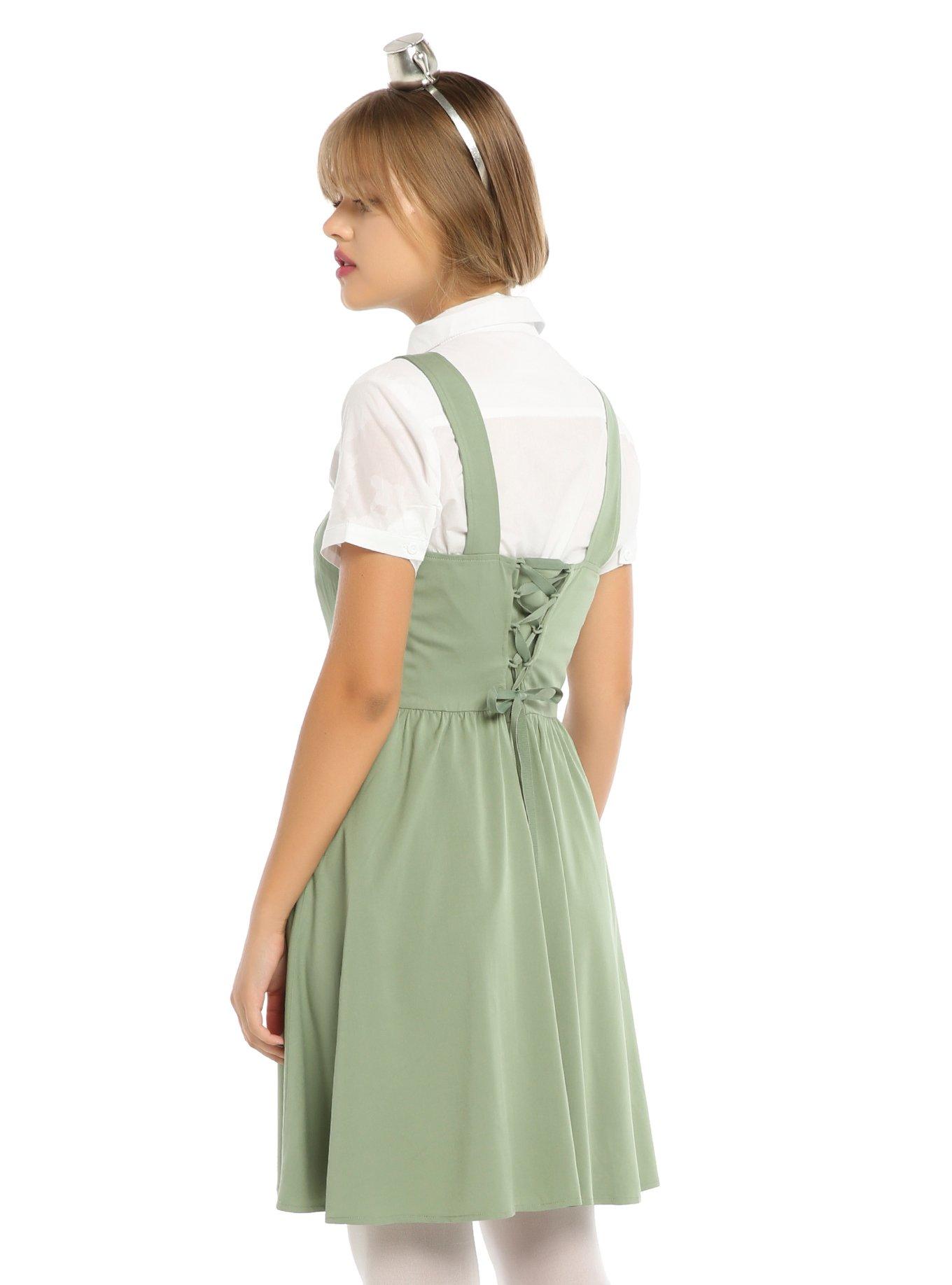 Over The Garden Wall Greg Olive Jumper Dress, , alternate