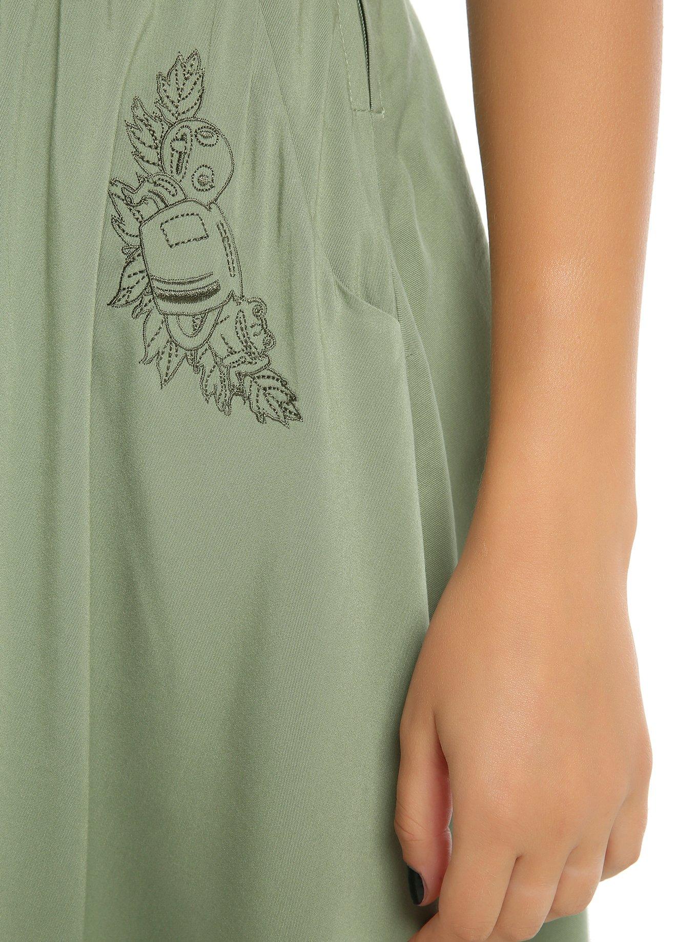 Over The Garden Wall Greg Olive Jumper Dress, , alternate