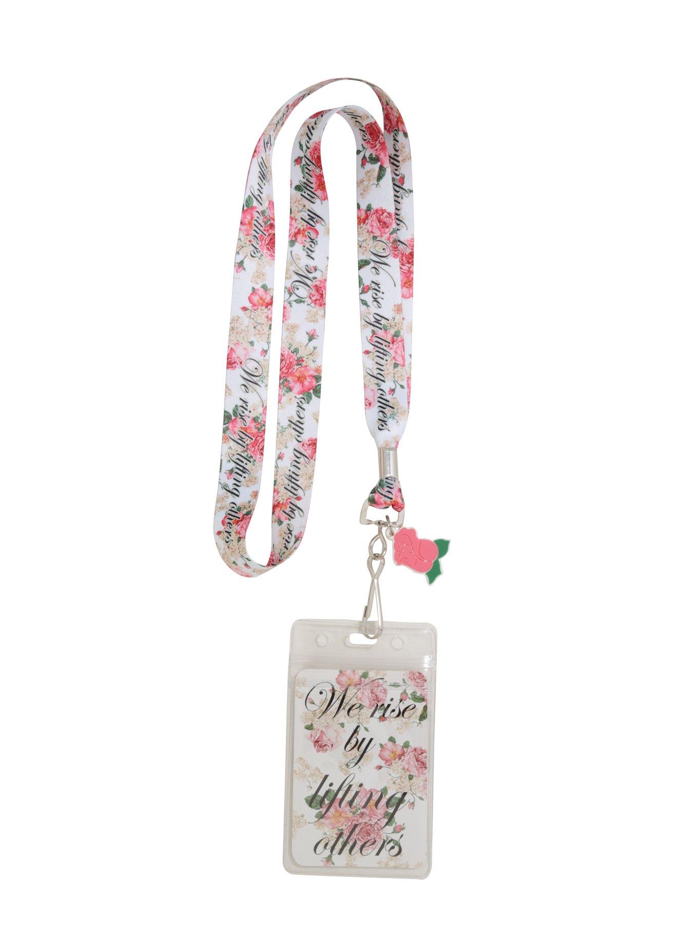 We Rise By Lifting Others Lanyard, , alternate