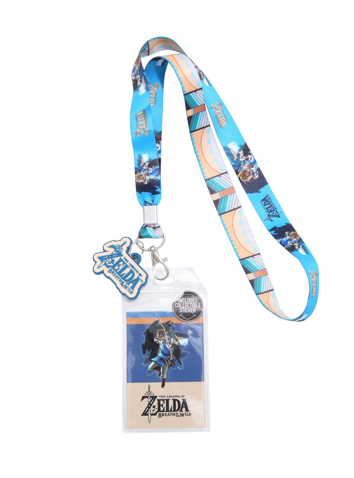 The Legend Of Zelda Breath Of The Wild Blue Arrow Lanyard, , alternate