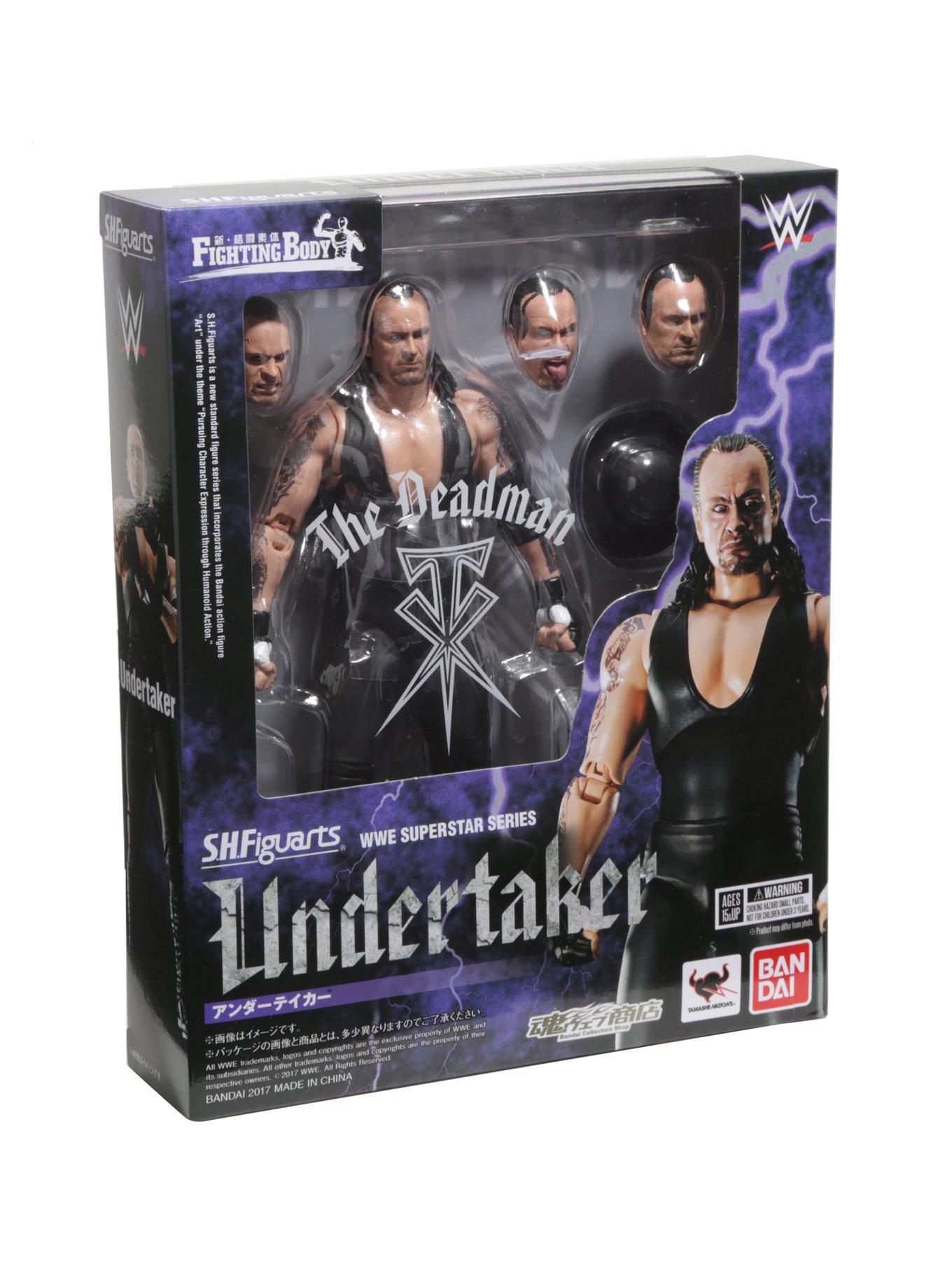 WWE Superstar Series Undertaker S.H. Figuarts Action Figure, , alternate