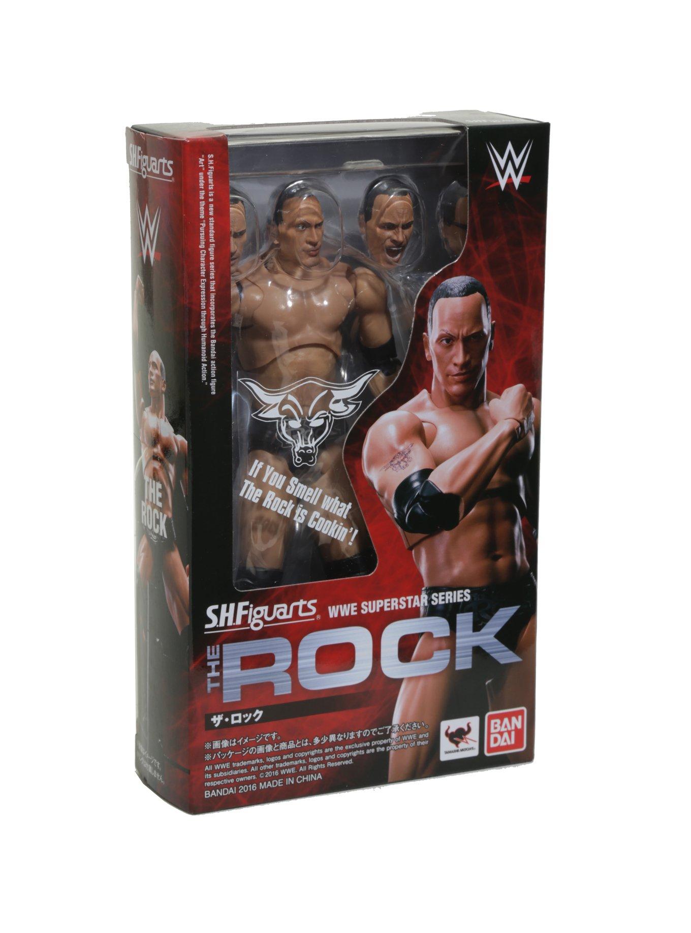 WWE The Rock S.H.Figuarts Action Figure, , alternate