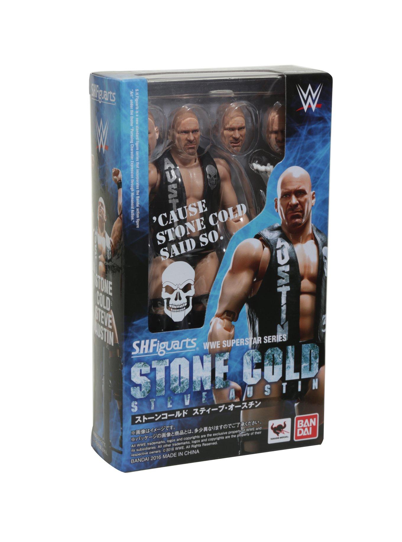 WWE Stone Cold Steve Austin S.H.Figuarts Action Figure, , alternate