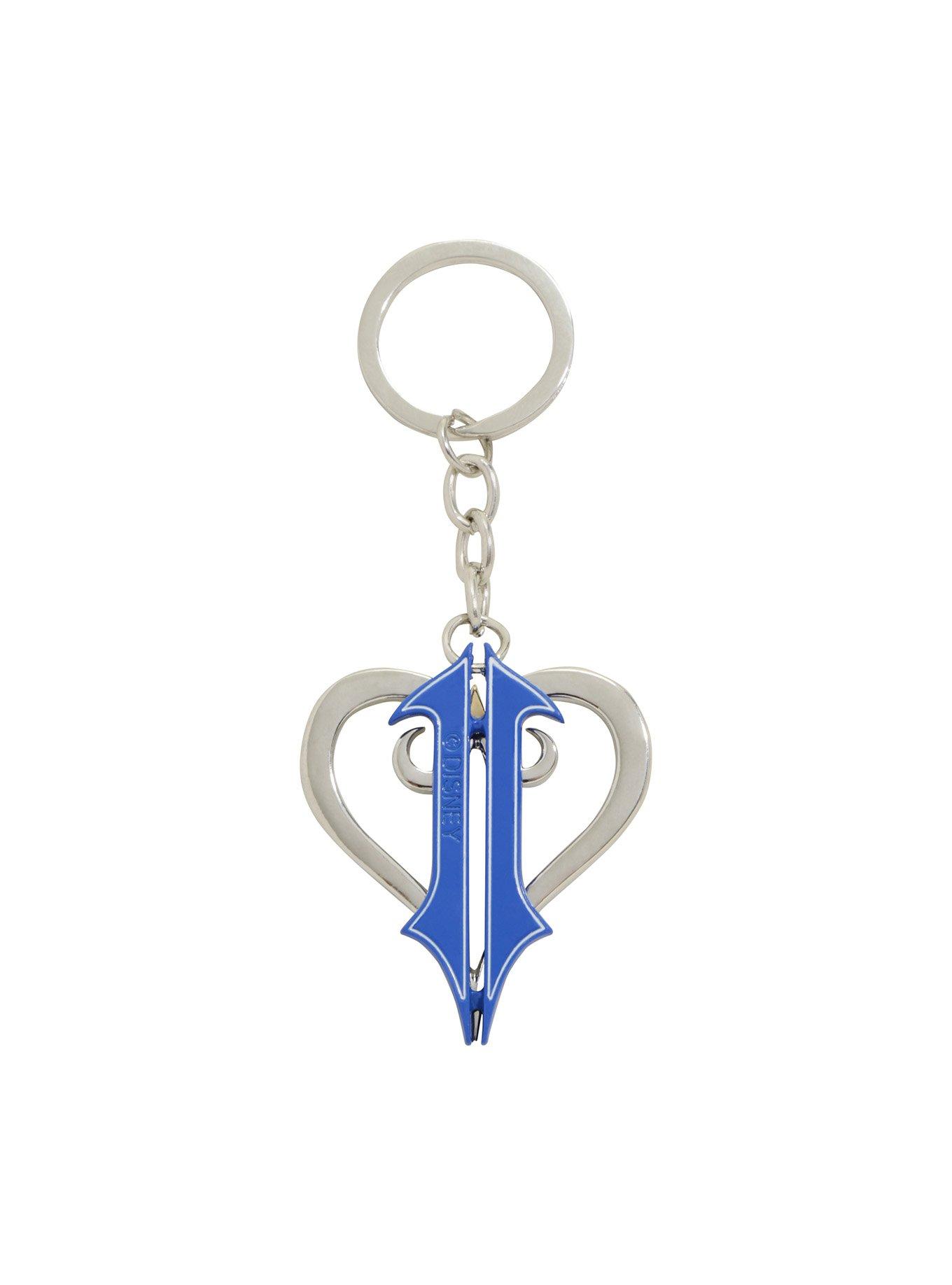 Disney Kingdom Hearts Logo Key Chain, , alternate