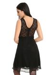 Tripp Black Lace Classic Lace-Up Dress, , alternate