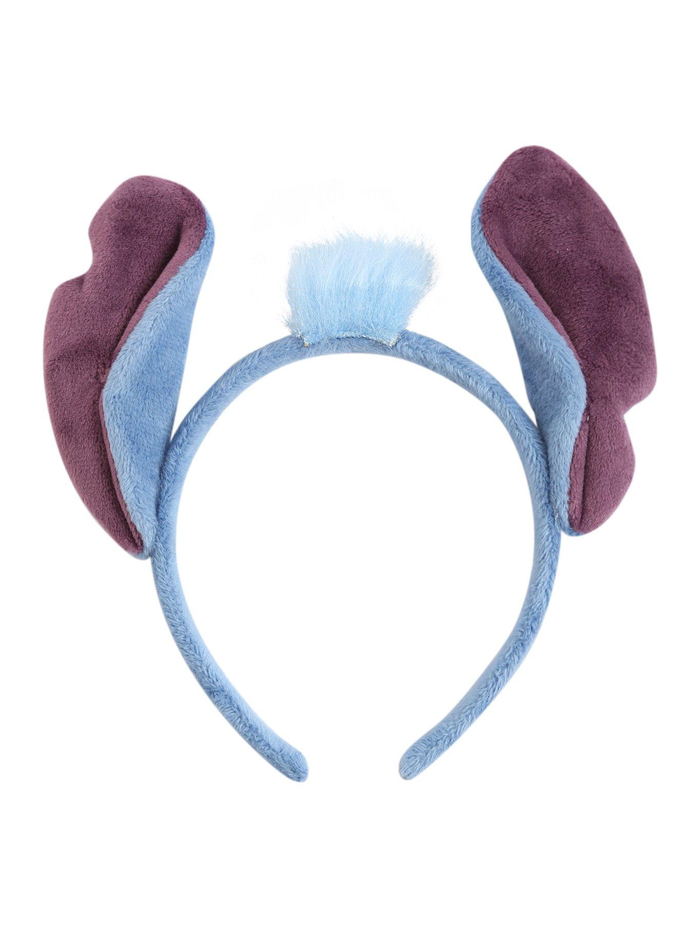 Loungefly Disney Lilo & Stitch Plush Stitch Ear Headband, , alternate