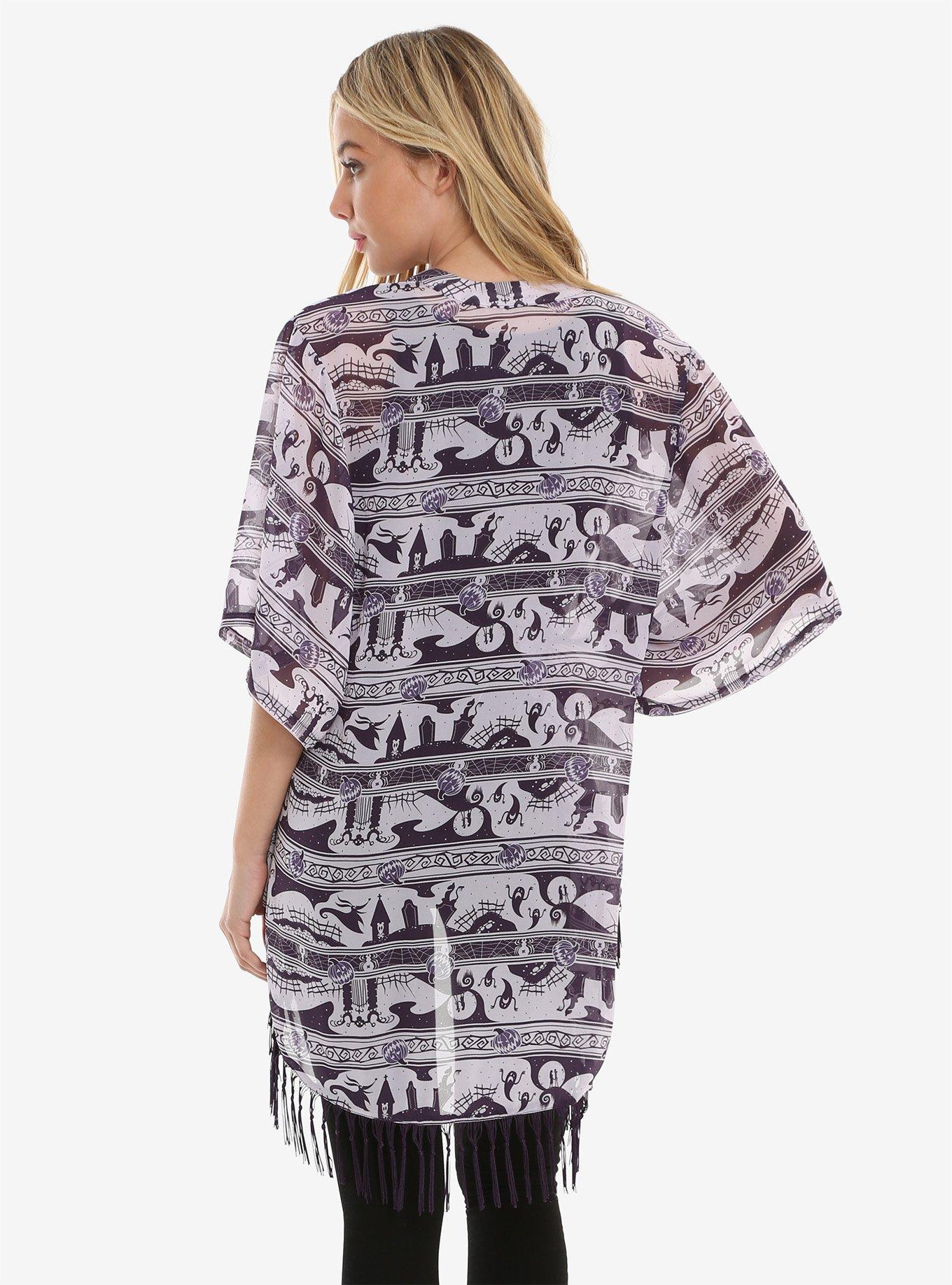 The Nightmare Before Christmas Jack And Sally Kimono, , alternate