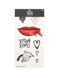 DC Comics Suicide Squad Harley Quinn Temporary Tattoo Pack, , alternate