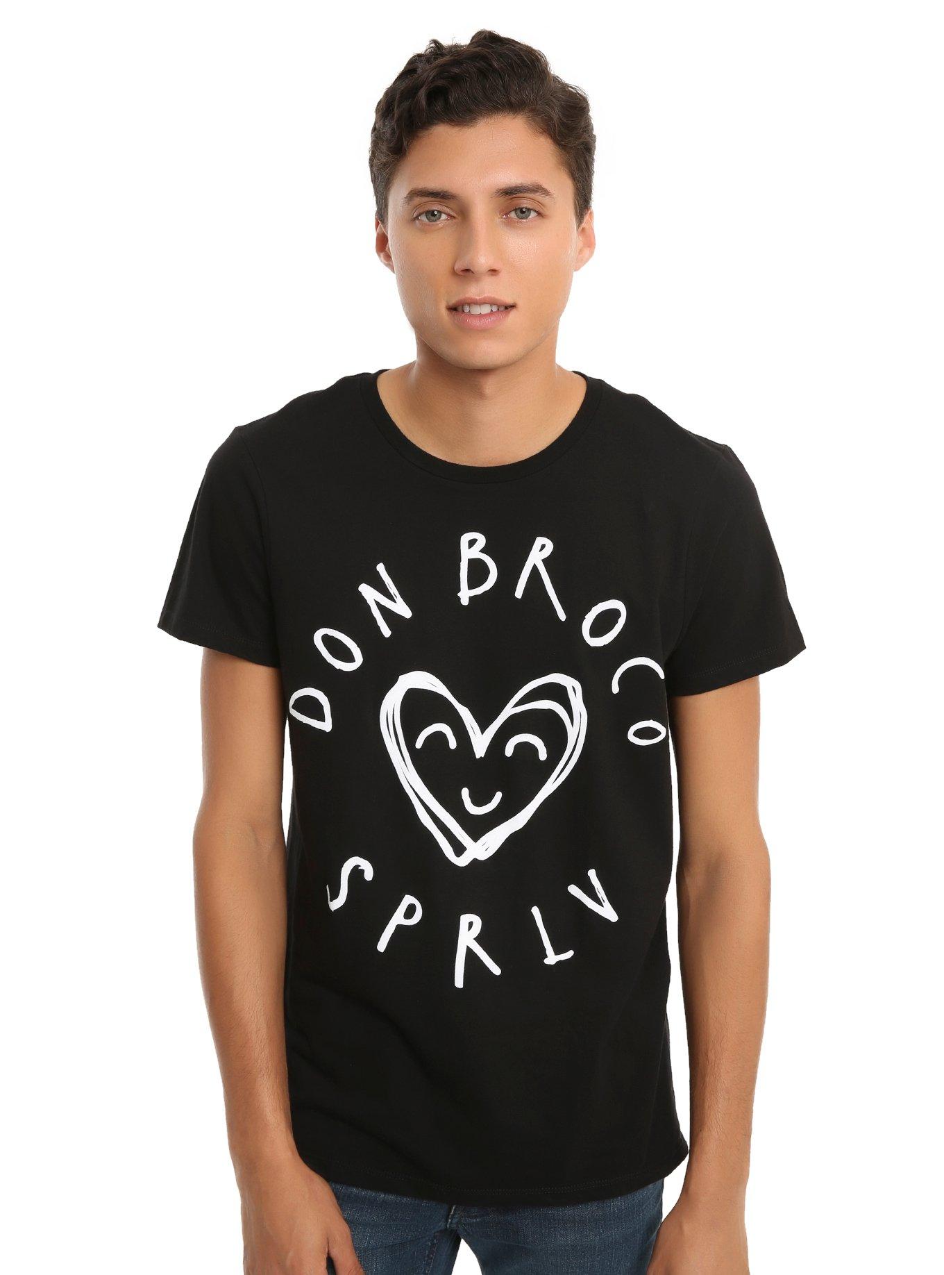 Don Broco Superlove Heart T-Shirt, , alternate