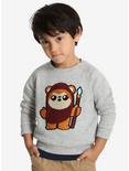 Star Wars Ewok Fuzzy Toddler Pullover Sweatshirt, , alternate