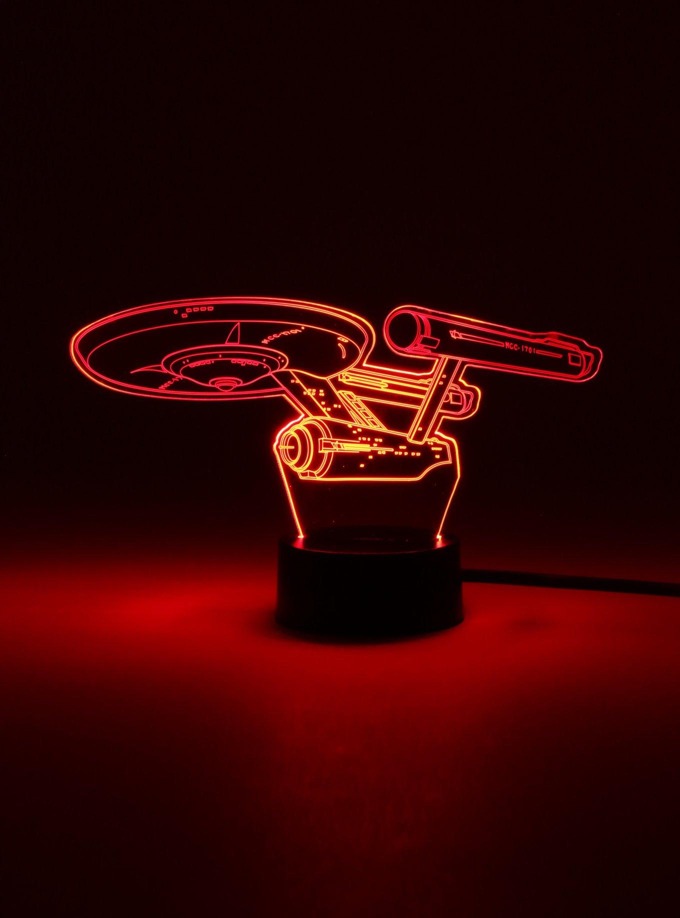 Star Trek U.S.S. Enterprise LED Lamp, , alternate