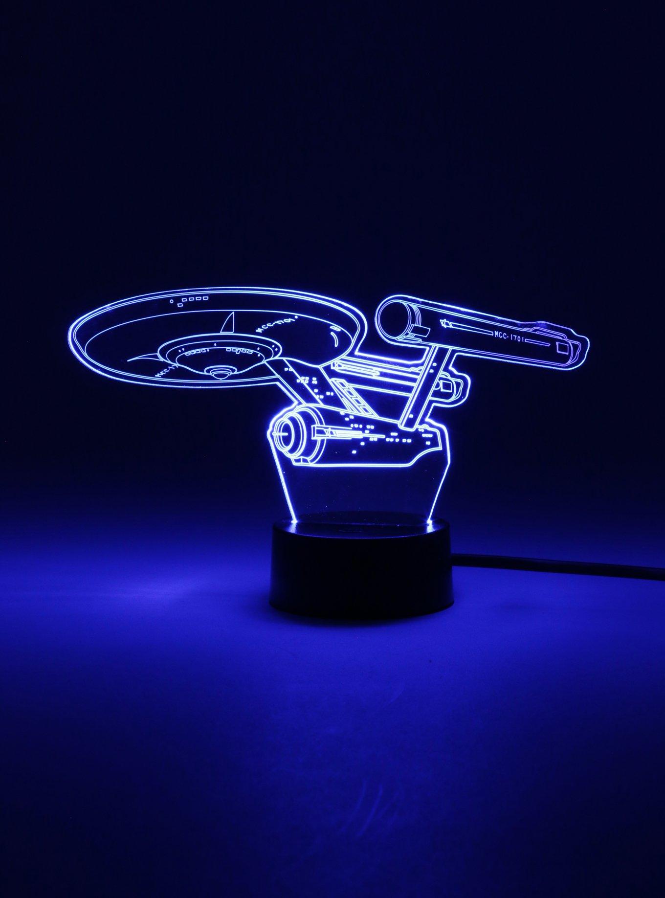 Star Trek U.S.S. Enterprise LED Lamp, , alternate